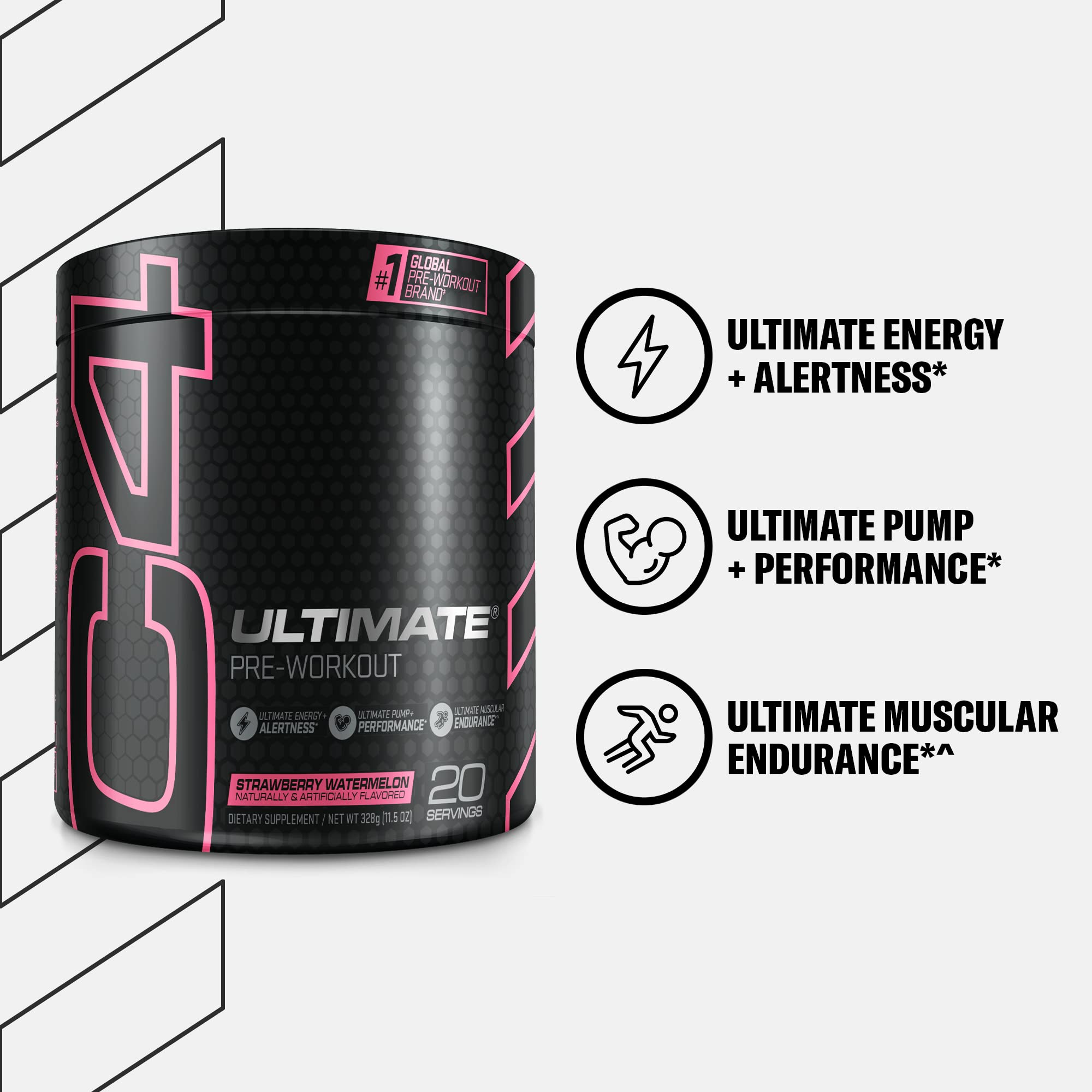 Cellucor C4 Ultimate Pre Workout Powder Strawberry Watermelon - Sugar Free Cellucor uk supplements