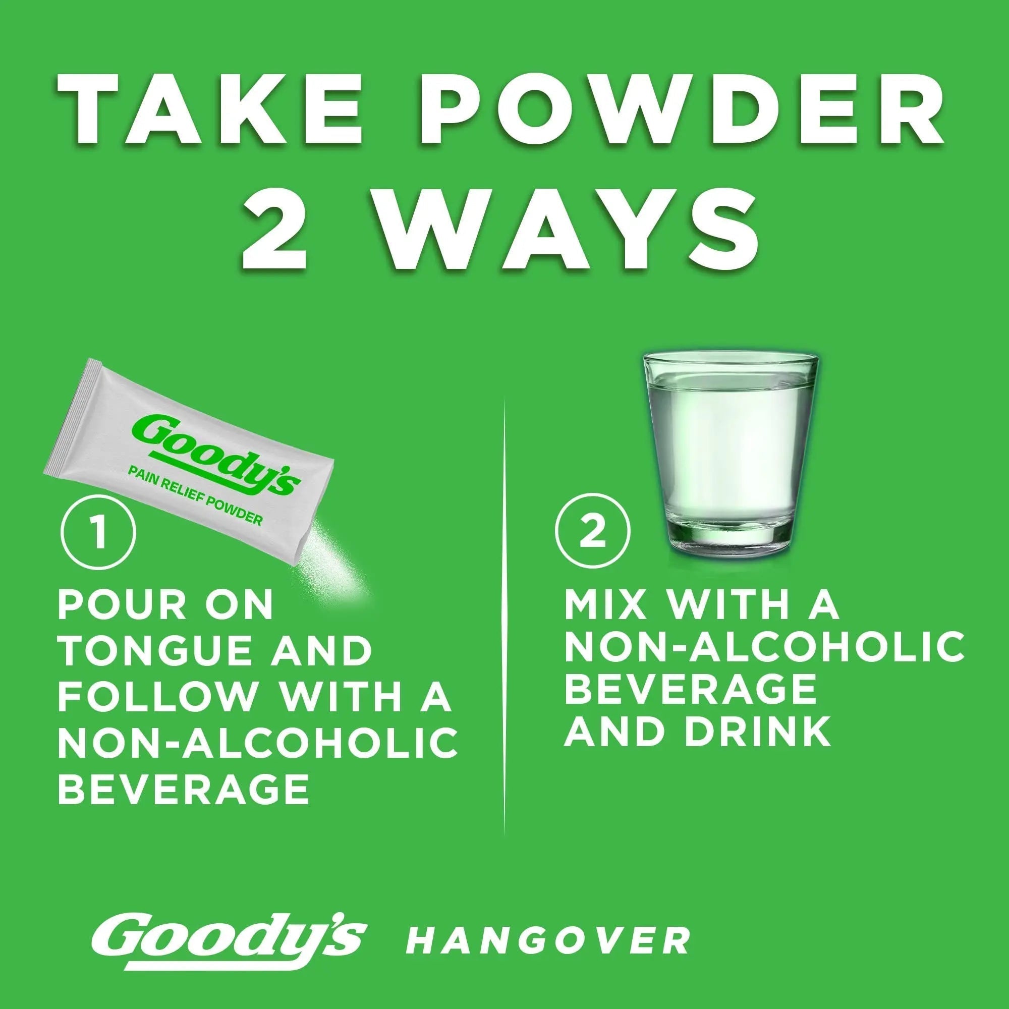 Goody's Hangover Powders, Fast Pain Relief & Boost of Alertness Berry Citrus, 4 ct (Pack of 1) Goody's uk supplements