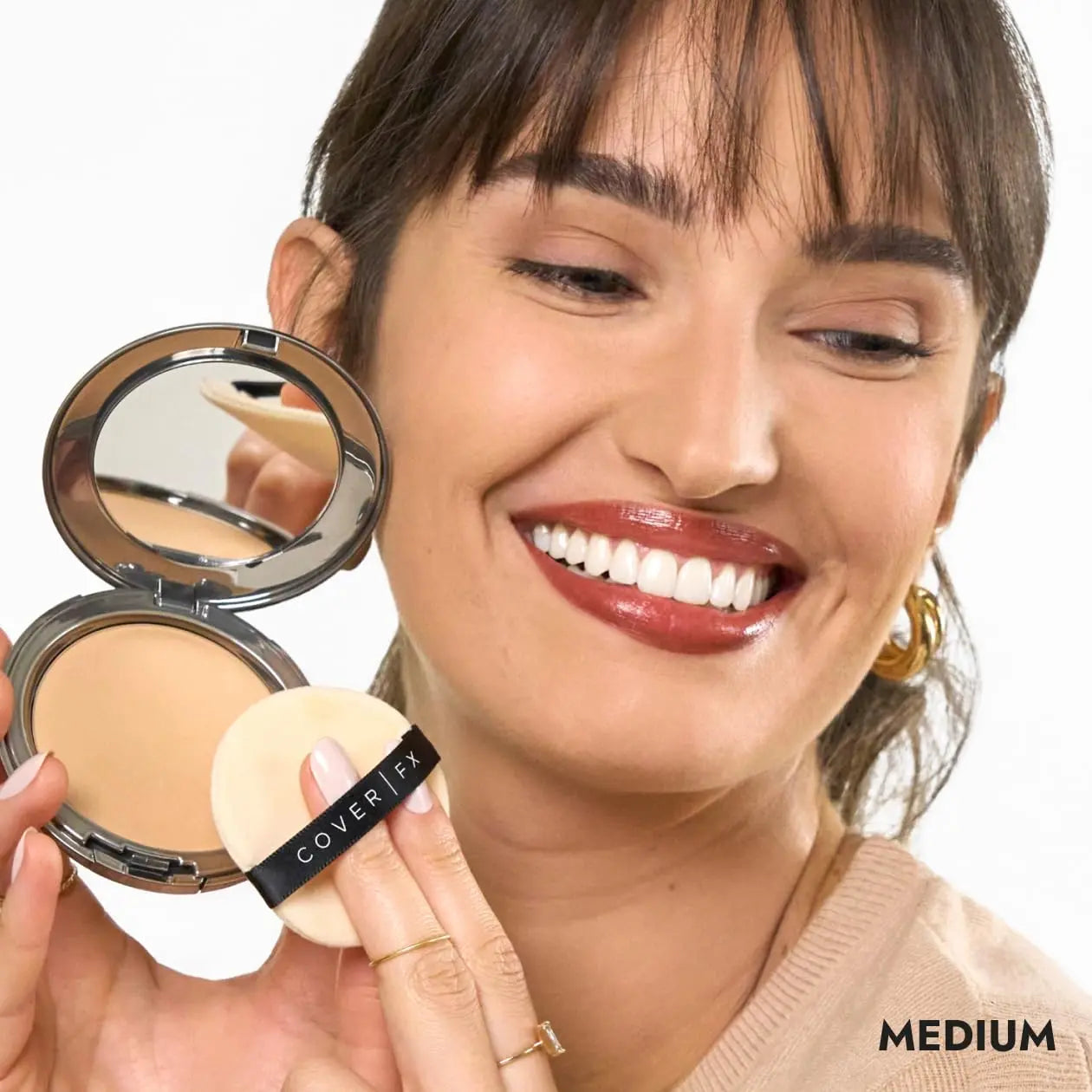 COVER FX Perfect Pressed Setting Powder - Deep Cover FX uk supplements