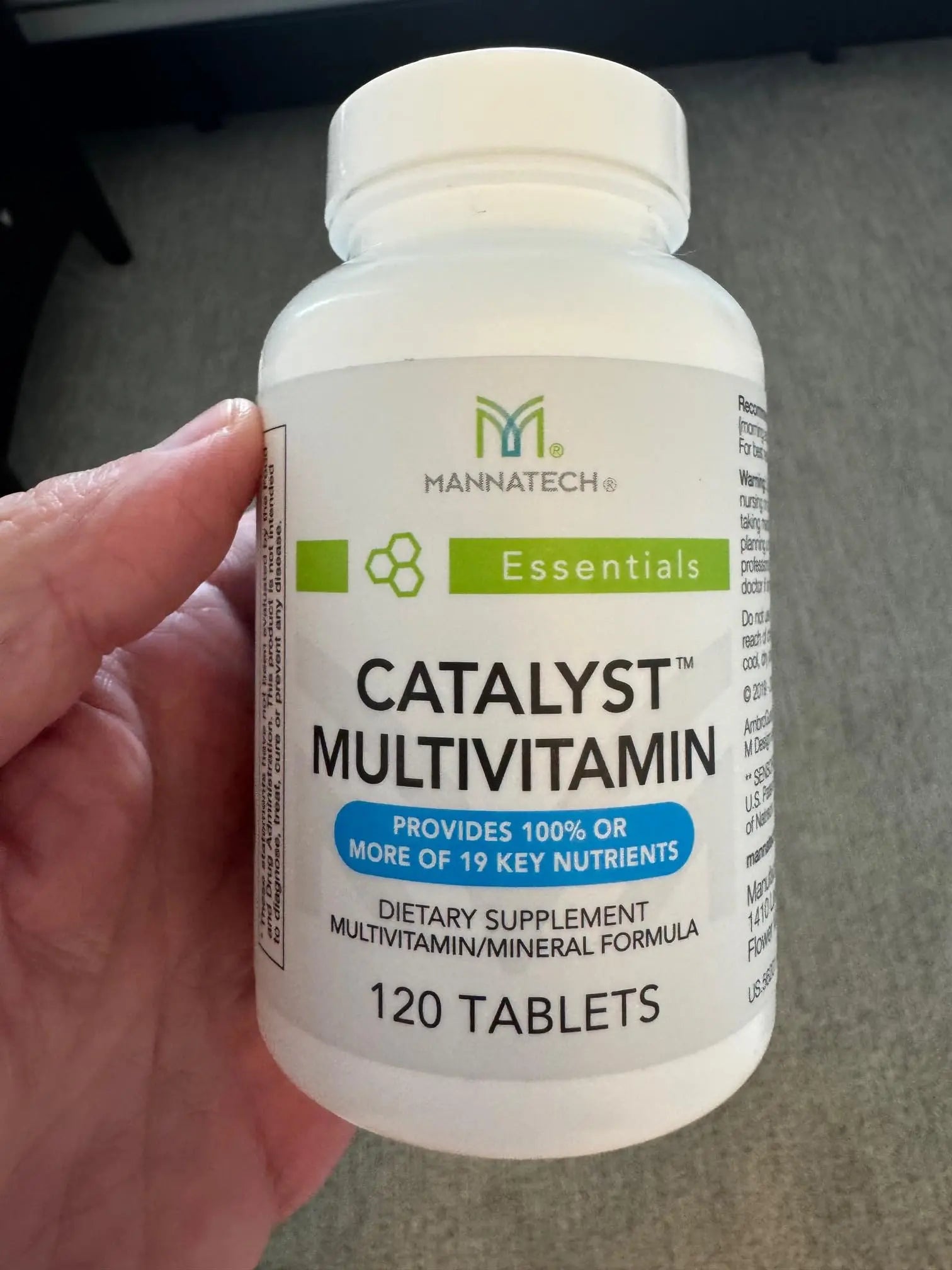 Mannatech Catalyst Multivitamin 120 Tablets, Maximize Your Multivitamin. Provides Antioxidants Vitamin A, Vitamin C, and Vitamin E Mannatech uk supplements