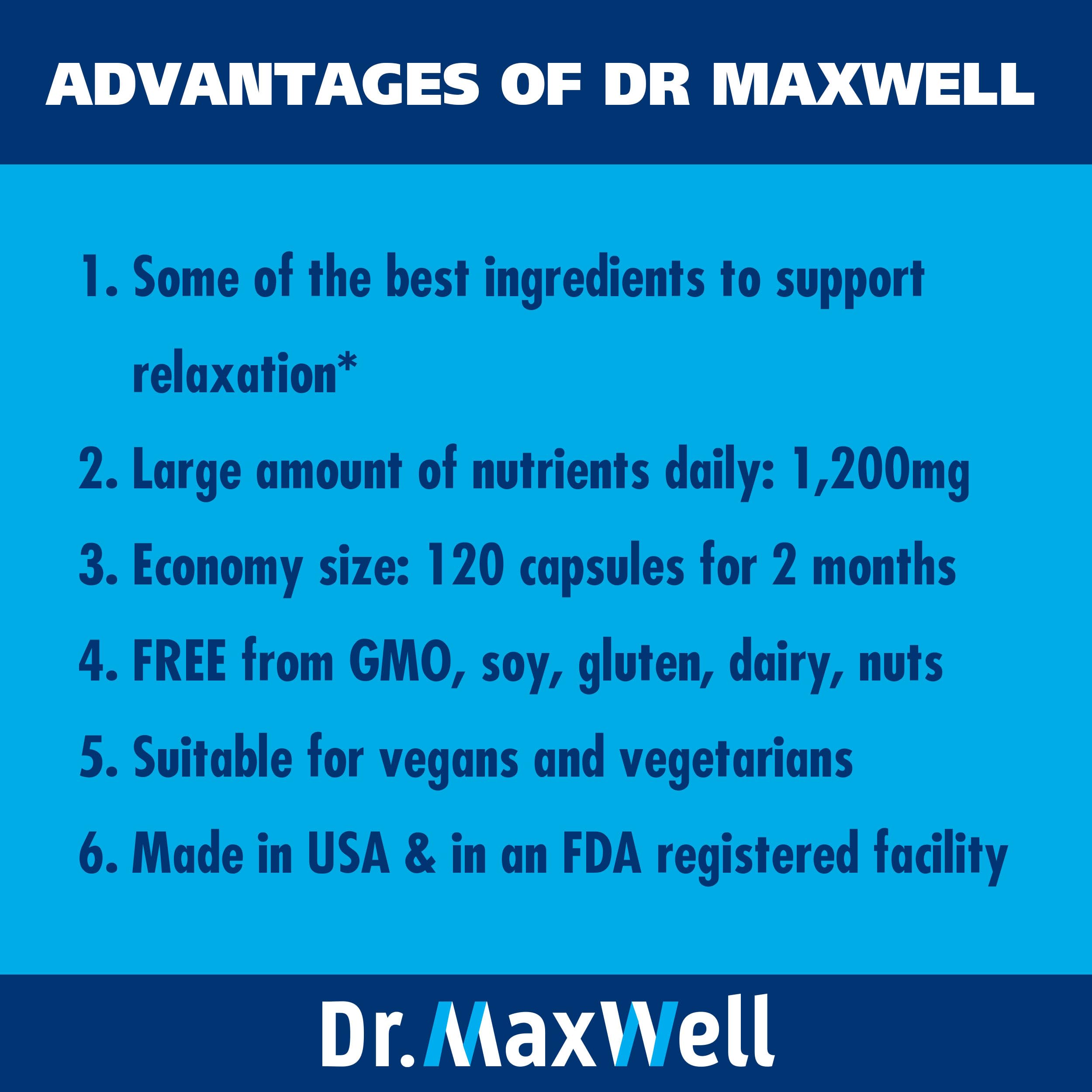 Dr. Maxwell Cortisol Manager Supplement, Supports Relaxation, Mood & Sleep in Times of Occasional Stress, Ashwagandha Rhodiola Adaptogens, Helps Maintain Normal Cortisol Levels, 120 Capsules Dr. Maxwell uk supplements