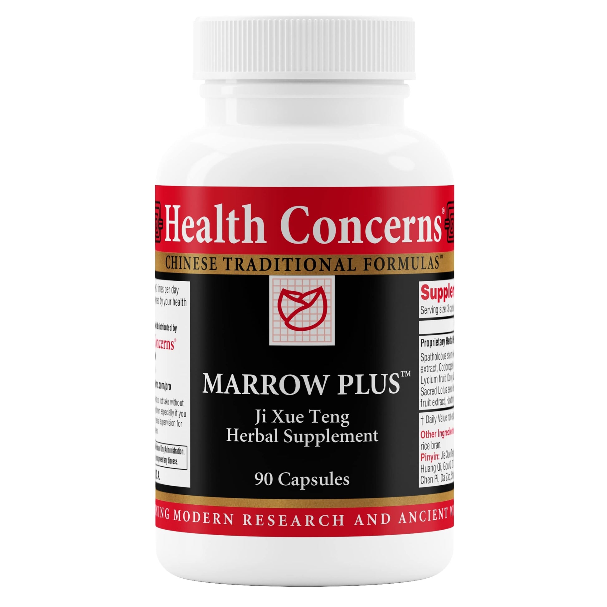 Health Concerns Marrow Plus – Bone Marrow & Blood Generation Herbal Supplement – Chinese Herbal Formula for Anemia, & Circulation Support – Astragus, Salvia, & Tangerine Extracts – 90 Capsules Health Concerns uk supplements