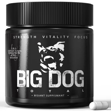 Big Dog Total Male 3-in-1 Total Alpha Blend Men’s Must-Have, Non-GMO - Natural Energy & Endurance Support, 60 Count (Big Dog Total - 1Pcs) FMRFMR uk supplements