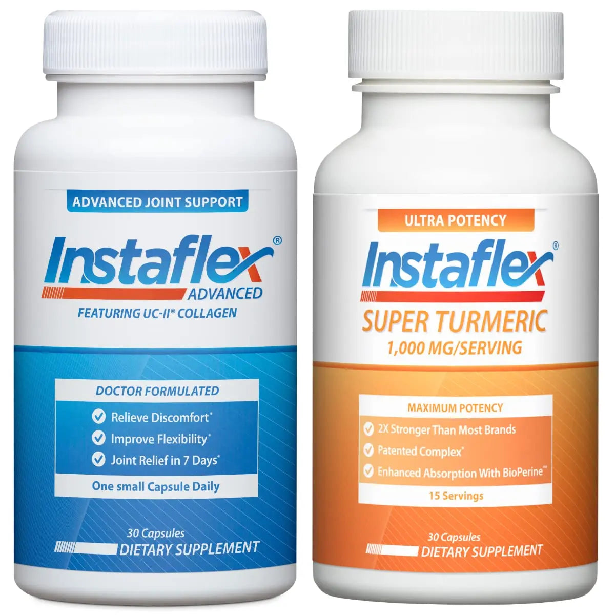Instaflex Advanced Joint Support and Super Turmeric with Bioperine Instaflex uk supplements