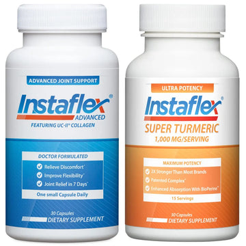 Instaflex Advanced Joint Support and Super Turmeric with Bioperine Instaflex uk supplements