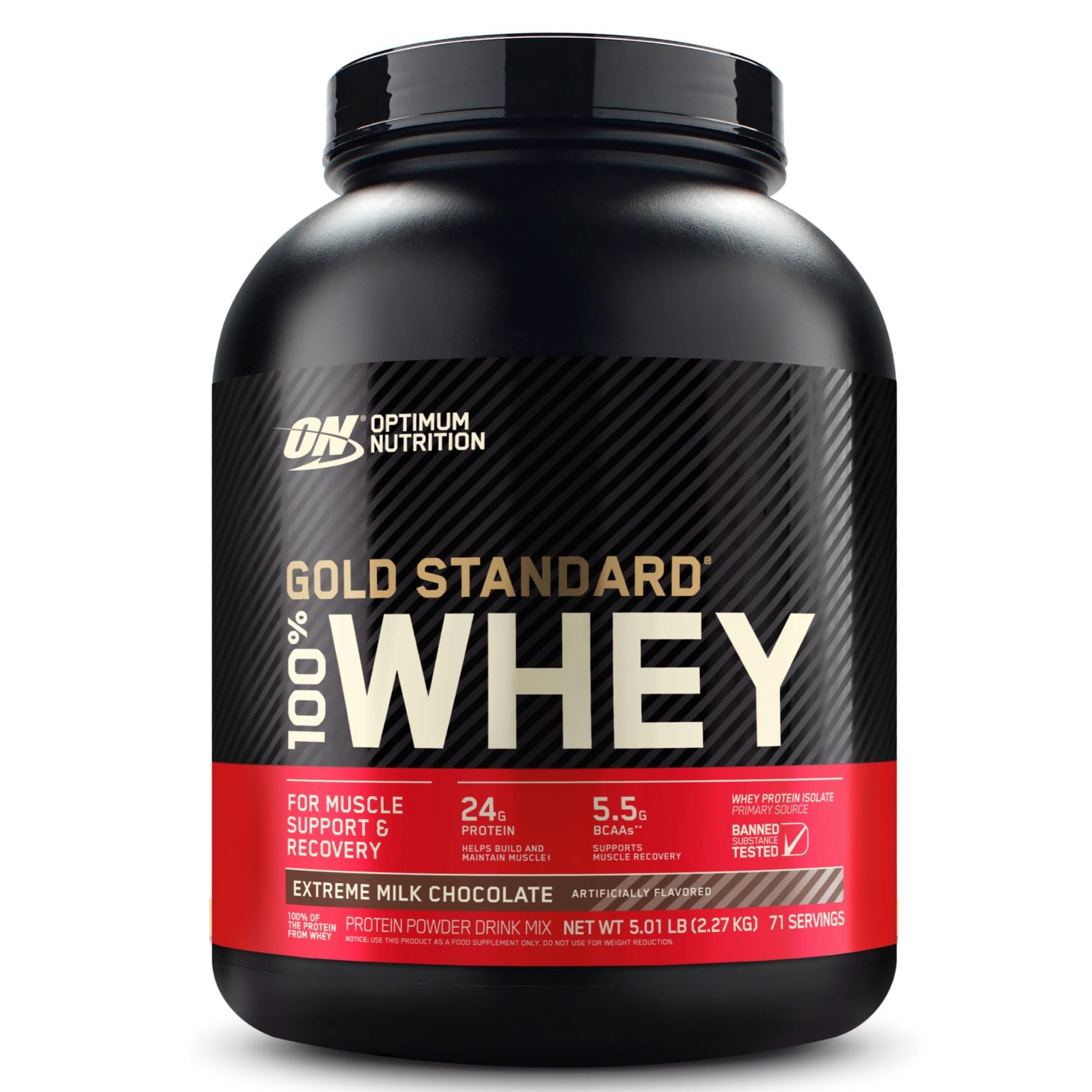 Optimum Nutrition Gold Standard 100% Whey Protein Powder, Extreme Milk Chocolate Optimum Nutrition uk supplements