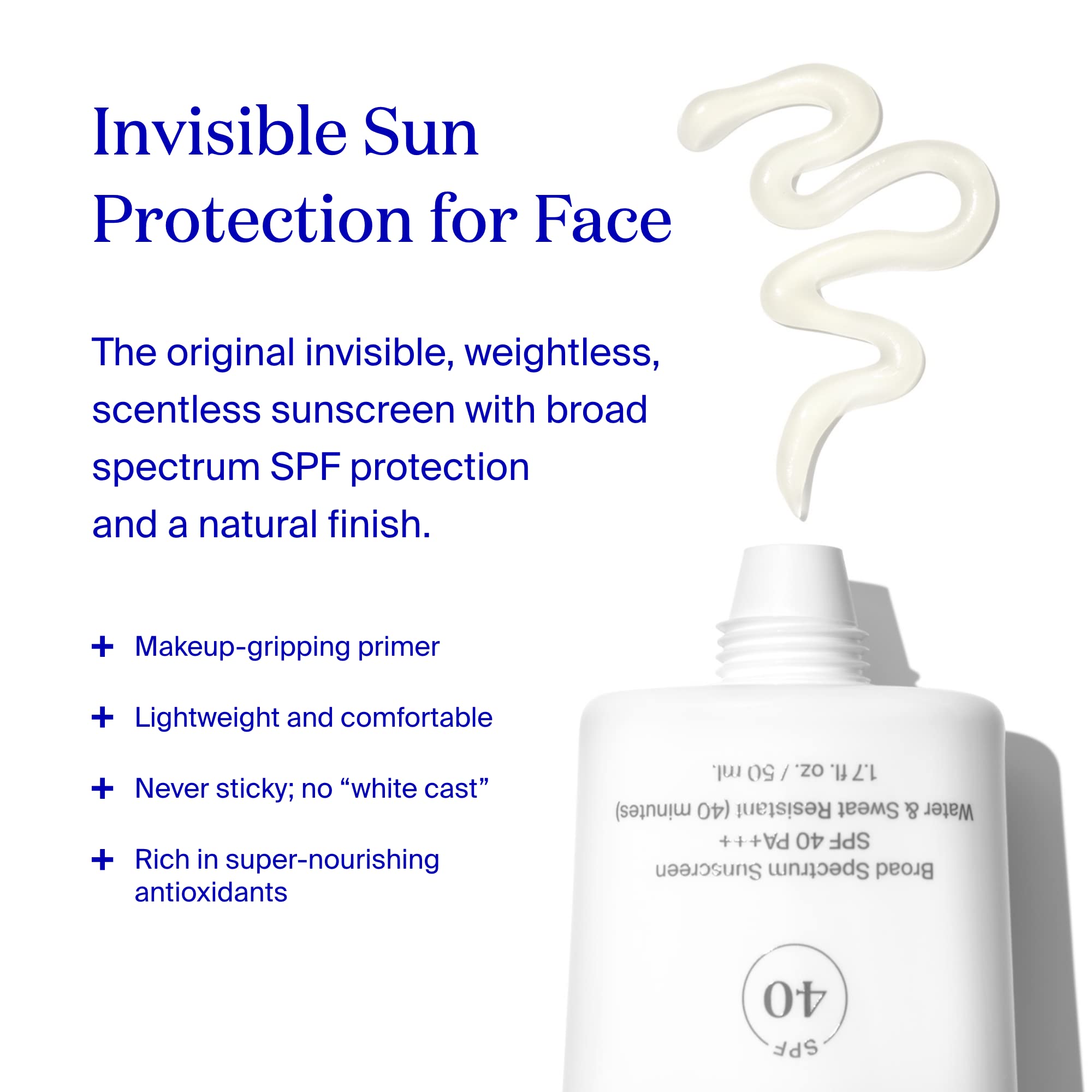 Supergoop! Unseen Sunscreen - SPF 40-1.7 fl oz - Invisible, Broad Spectrum Face Supergoop! uk supplements