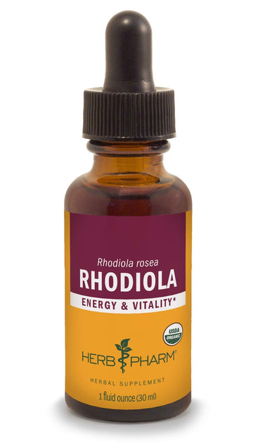 Herb Pharm Certified Organic Rhodiola Root Extract for Energy, Endurance and Stamina Herb Pharm uk supplements