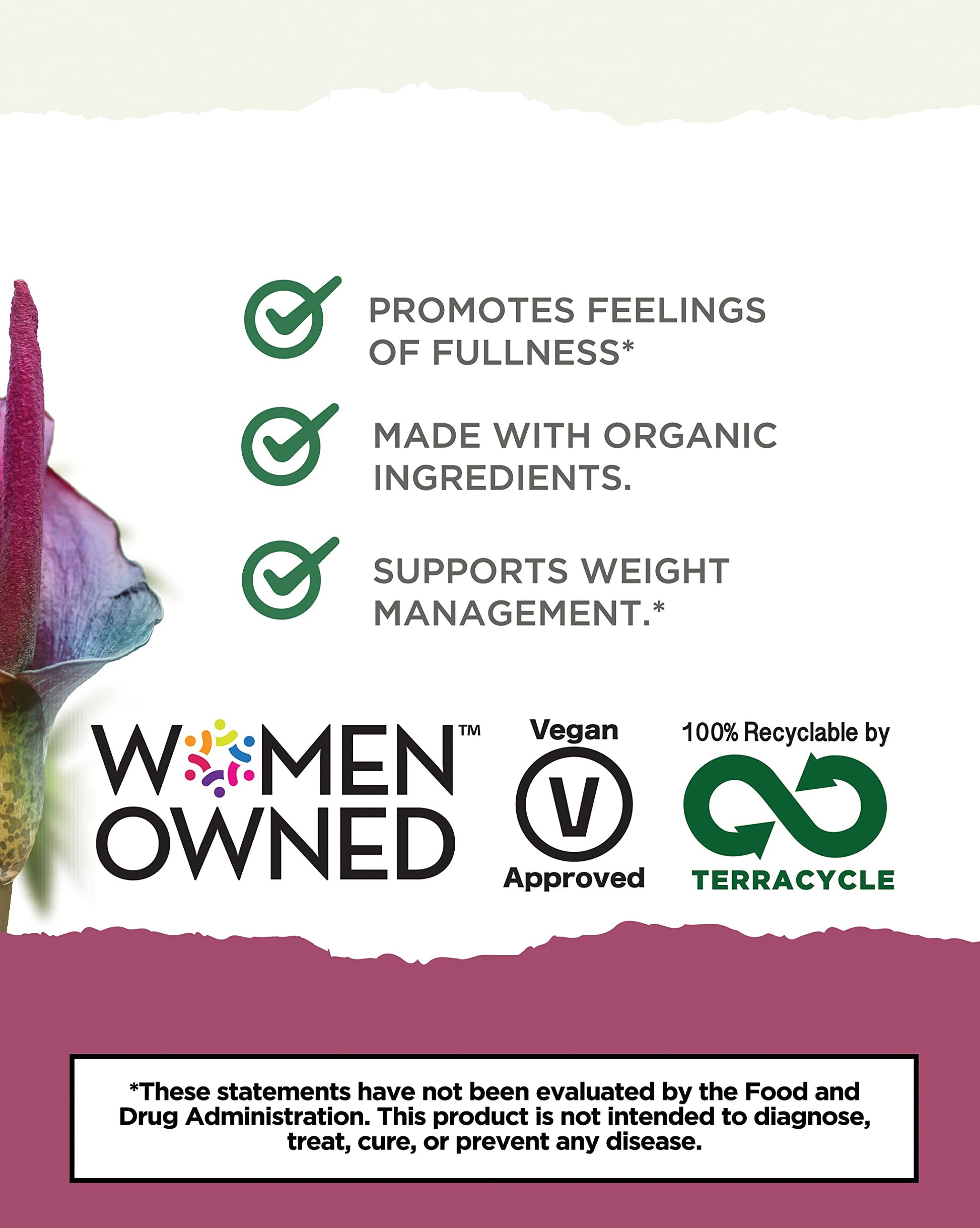 LEMONKIND Organic Zero Calorie Control - Healthy Supplement for Controling Snacking LEMONKIND uk supplements