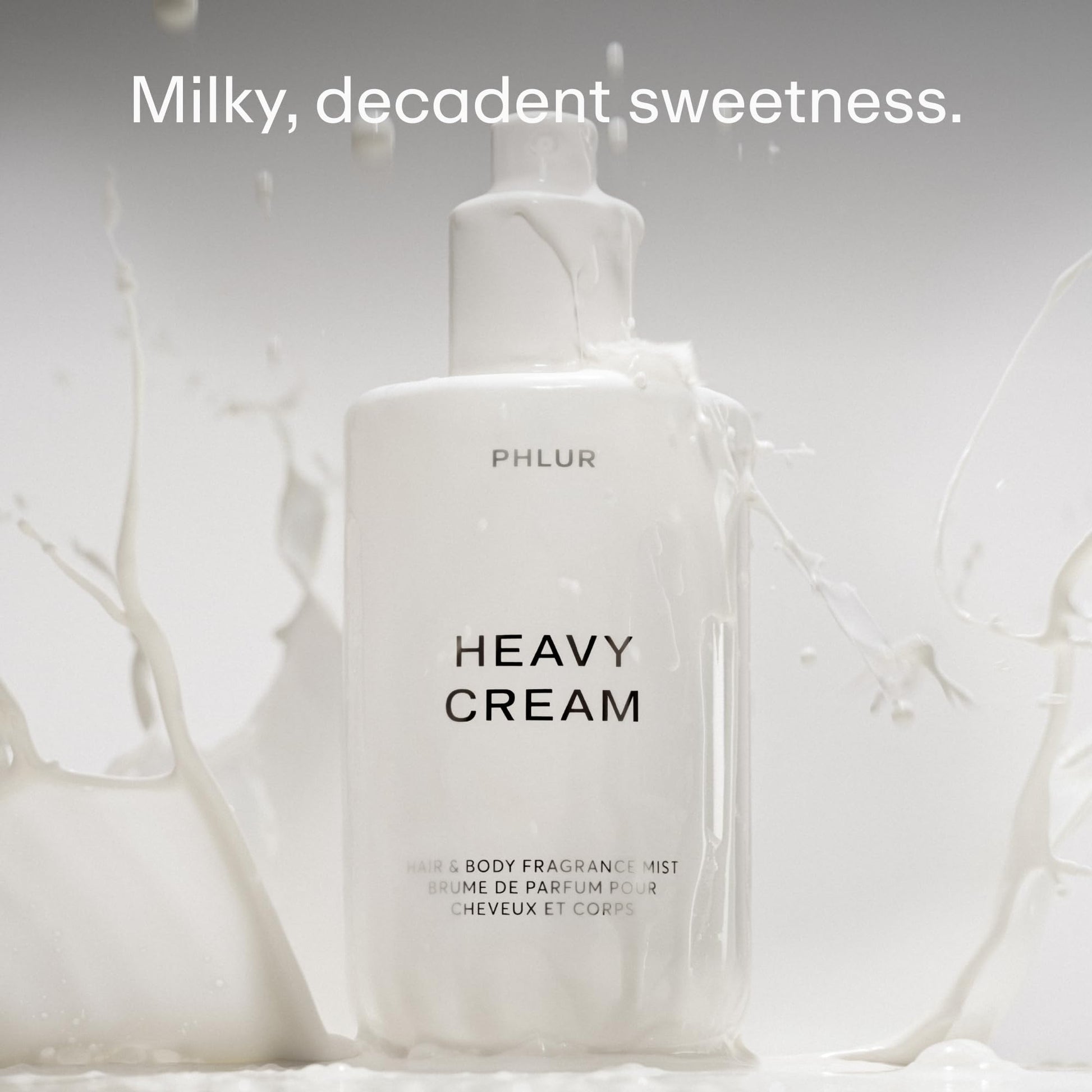 PHLUR Heavy Cream Body Mist, 8 Fl Oz – Hair and Body Perfume for Women, Gourmand Vanilla Body Spray with Marshmallow, Coconut Cream & Citrus Fragrance PHLUR uk supplements