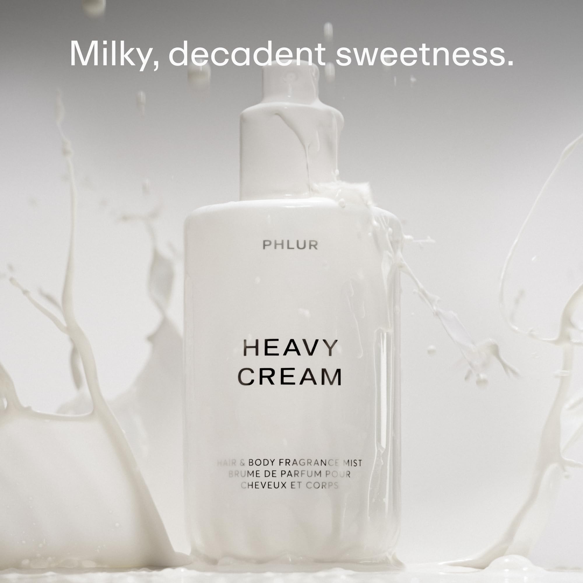 PHLUR Heavy Cream Body Mist, 8 Fl Oz – Hair and Body Perfume for Women, Gourmand Vanilla Body Spray with Marshmallow, Coconut Cream & Citrus Fragrance PHLUR uk supplements