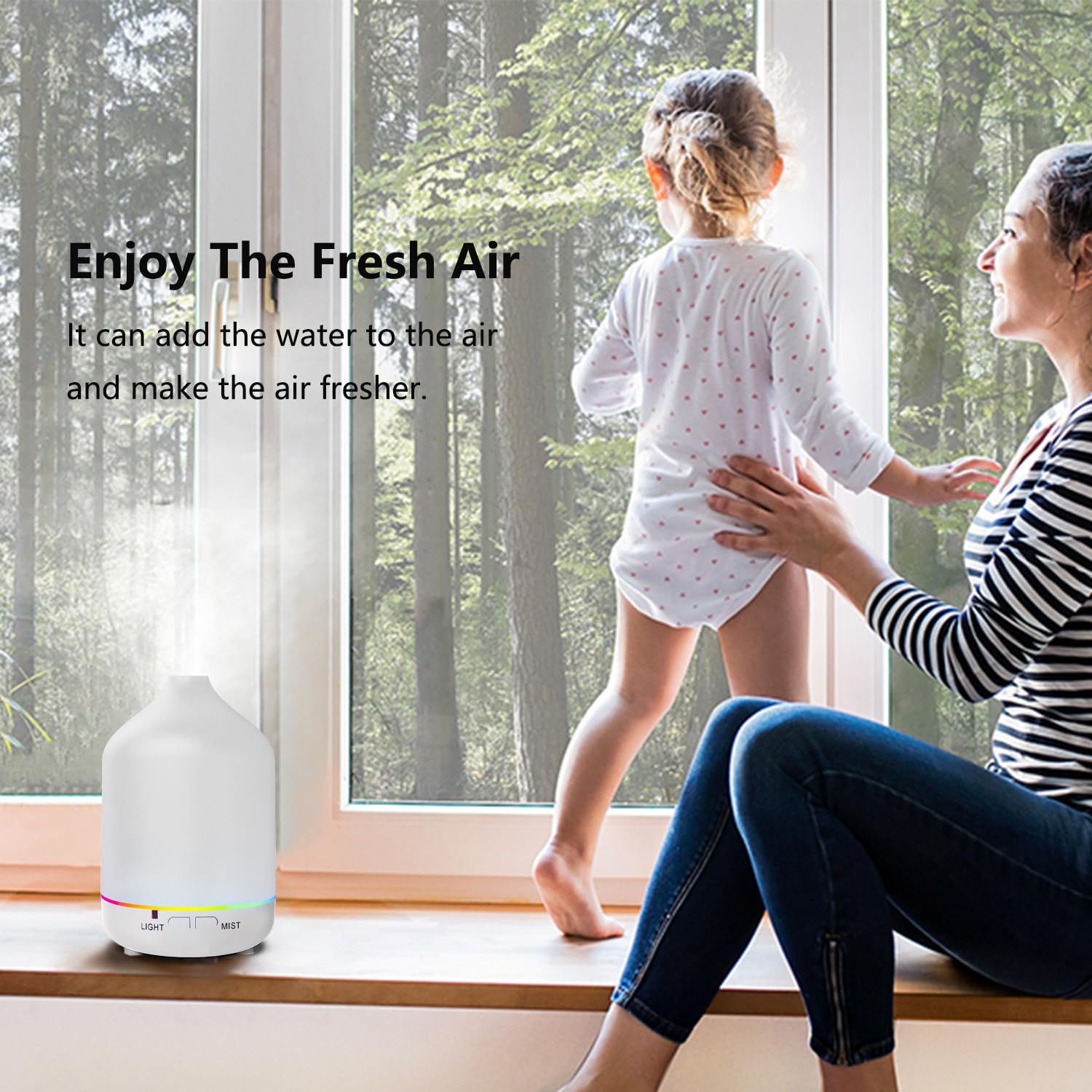 Diffusers 200ml Resin Colorful Essential Oil Diffuser with Adjustable Mist Mode,Auto Off Aroma Diffuser Otheya uk supplements