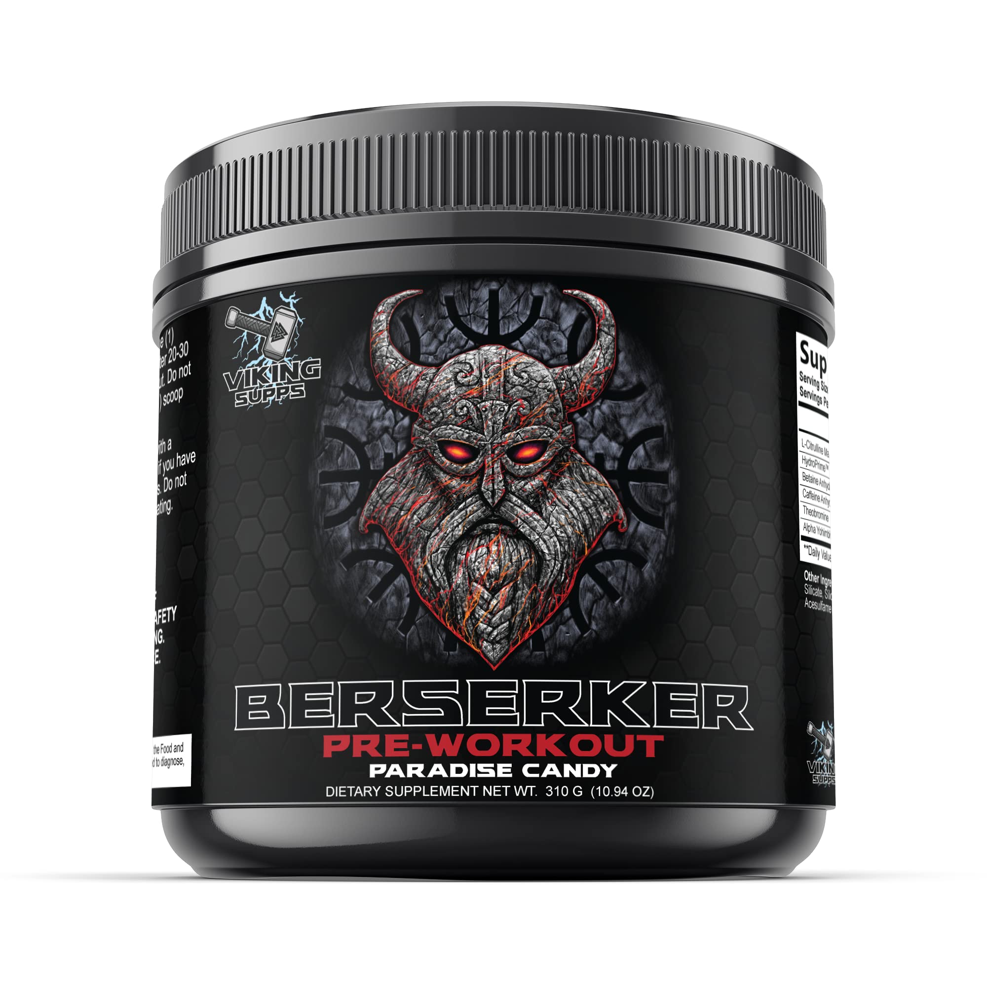 Viking Supps Pre Workout Supplement - Powerful Pre-Workout Formula for Intense Energy Viking Supps uk supplements