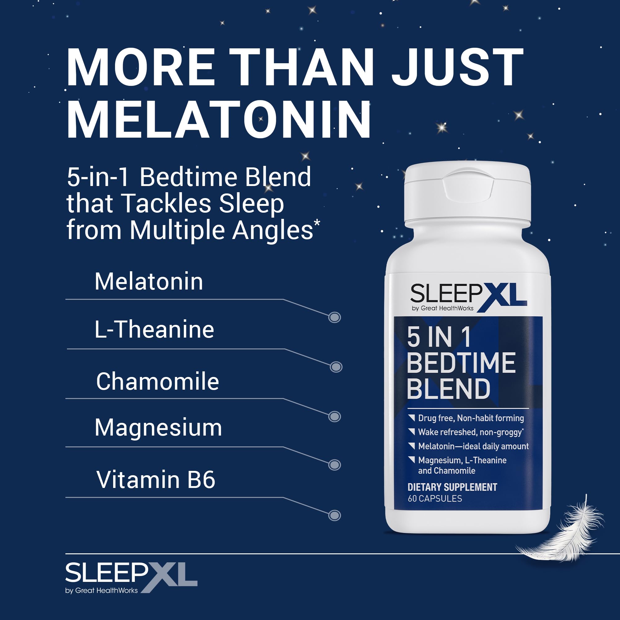 OmegaXL Joint Relief Supplement - Natural Muscle Support, 60 Softgels (2 Pack) & SleepXL immediate-Release melatonin, L-Theanine (Calming), Chamomile, Magnesium & B6 (60 Vegan Capsules) OmegaXL uk supplements