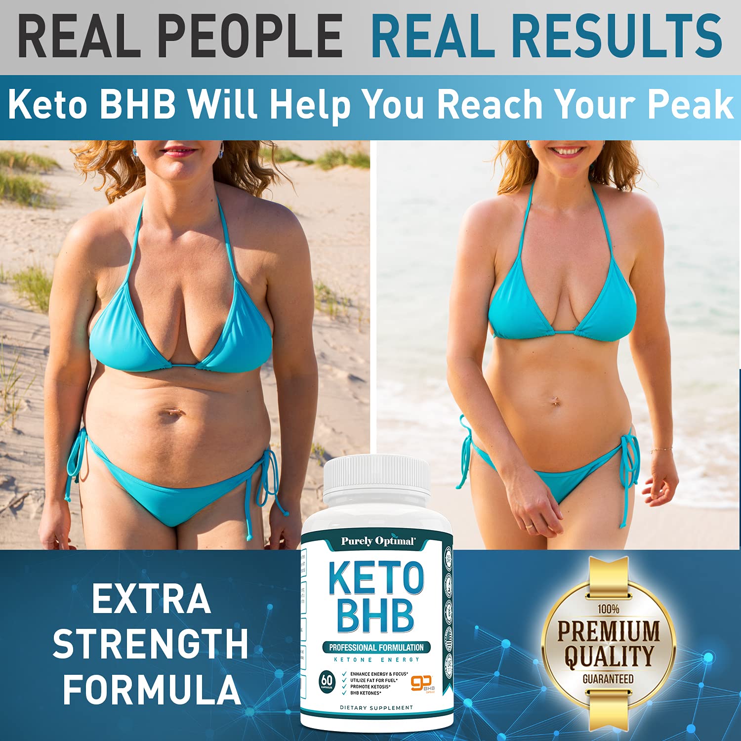 Purely Optimal Keto BHB Exogenous Ketones Supplement - Keto Diet Pills for Ketosis Purely Optimal uk supplements