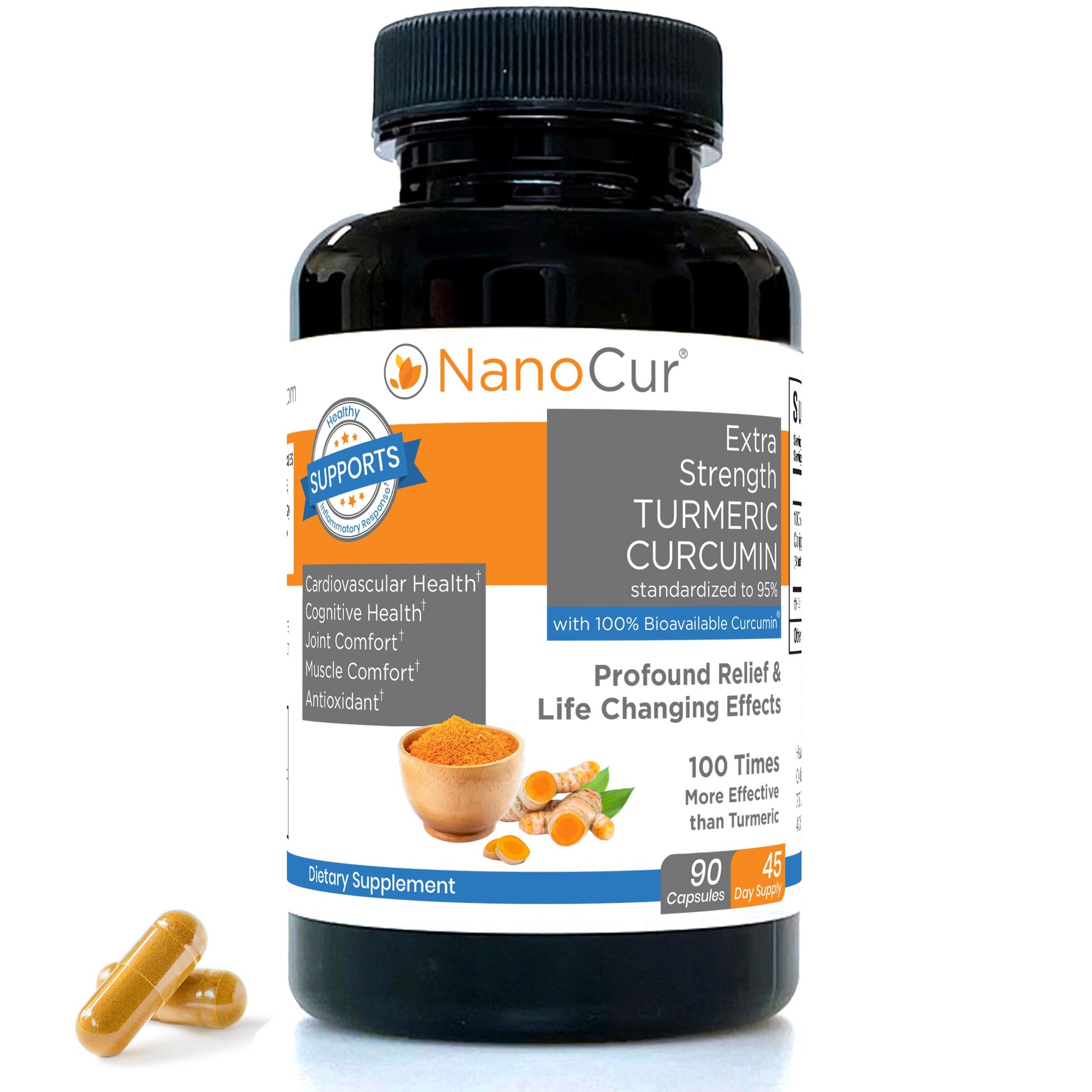 Nanocur Turmeric Curcumin - 100x More Active Than Turmeric, 170% More Active Than Nanocur uk supplements