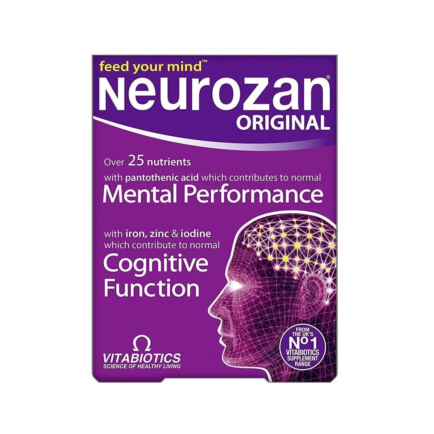 Vitabiotics Neurozan (30 Tablets) X 2 Twin Deal Pack 30Tabs Vitabiotics uk supplements