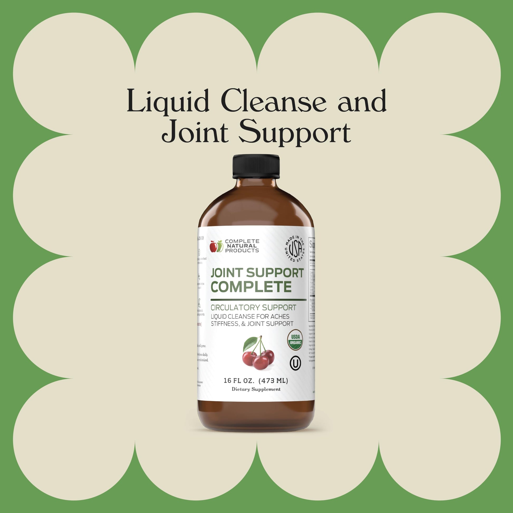 Complete Natural Products Joint Support Complete – 16 Fl Oz Organic Liquid Joint Supplement with Glucosamine Chondroitin MSM – Natural Uric Acid Cleanse & Herbal Joint Health Support for Mobility Complete Natural Products uk supplements