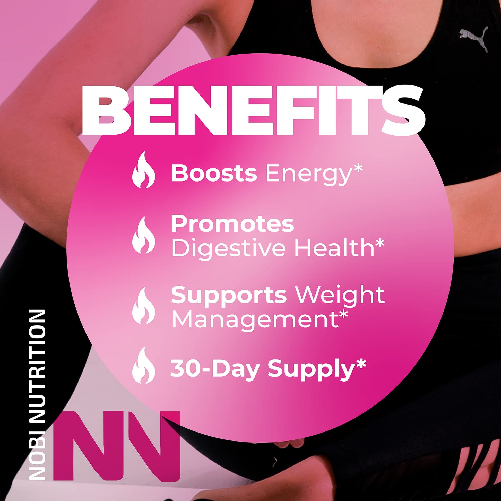 Fat Burner For Women | Metabolism Booster & Weight Loss Support Supplement Nobi Nutrition uk supplements