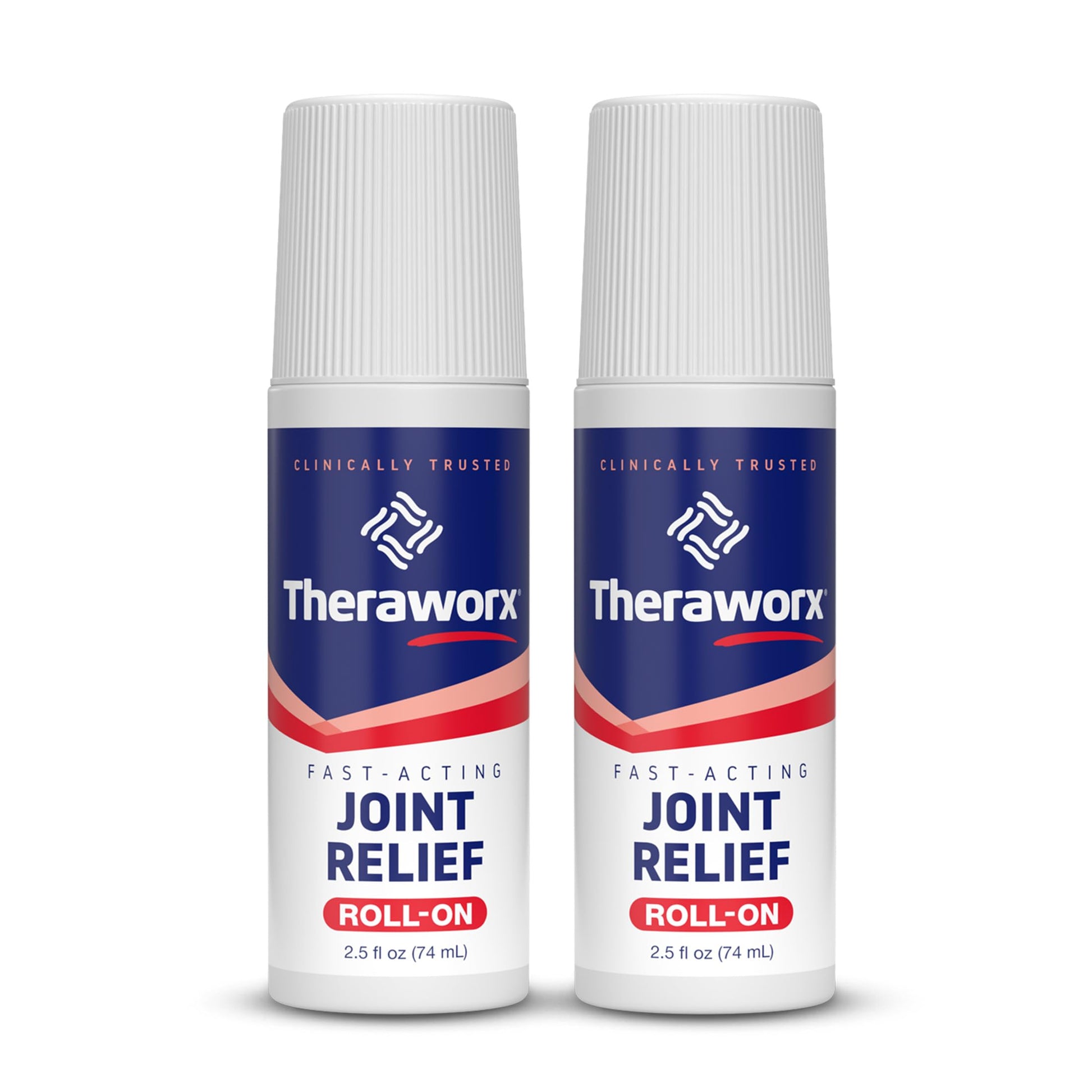 Theraworx Fast-Acting Joint Relief Roll-On Joint Discomfort & Inflammation Relief - 2.5 Oz - 2 Count Theraworx uk supplements