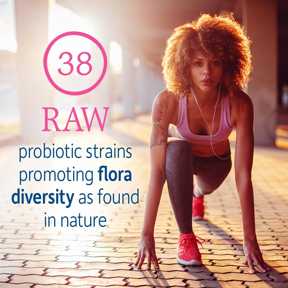 Garden of Life Raw Probiotics Vaginal Care - 50 Billion CFU - 38 Probiotic Strains - Supports Vaginal & Urinary Tract Health - Shelf Stable - 30 Vegetarian Capsules Garden of Life uk supplements