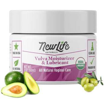 NewLife Naturals Organic Vulva Cream - Vaginal Moisturizer - Intimate Feminine Care NewLife Naturals uk supplements
