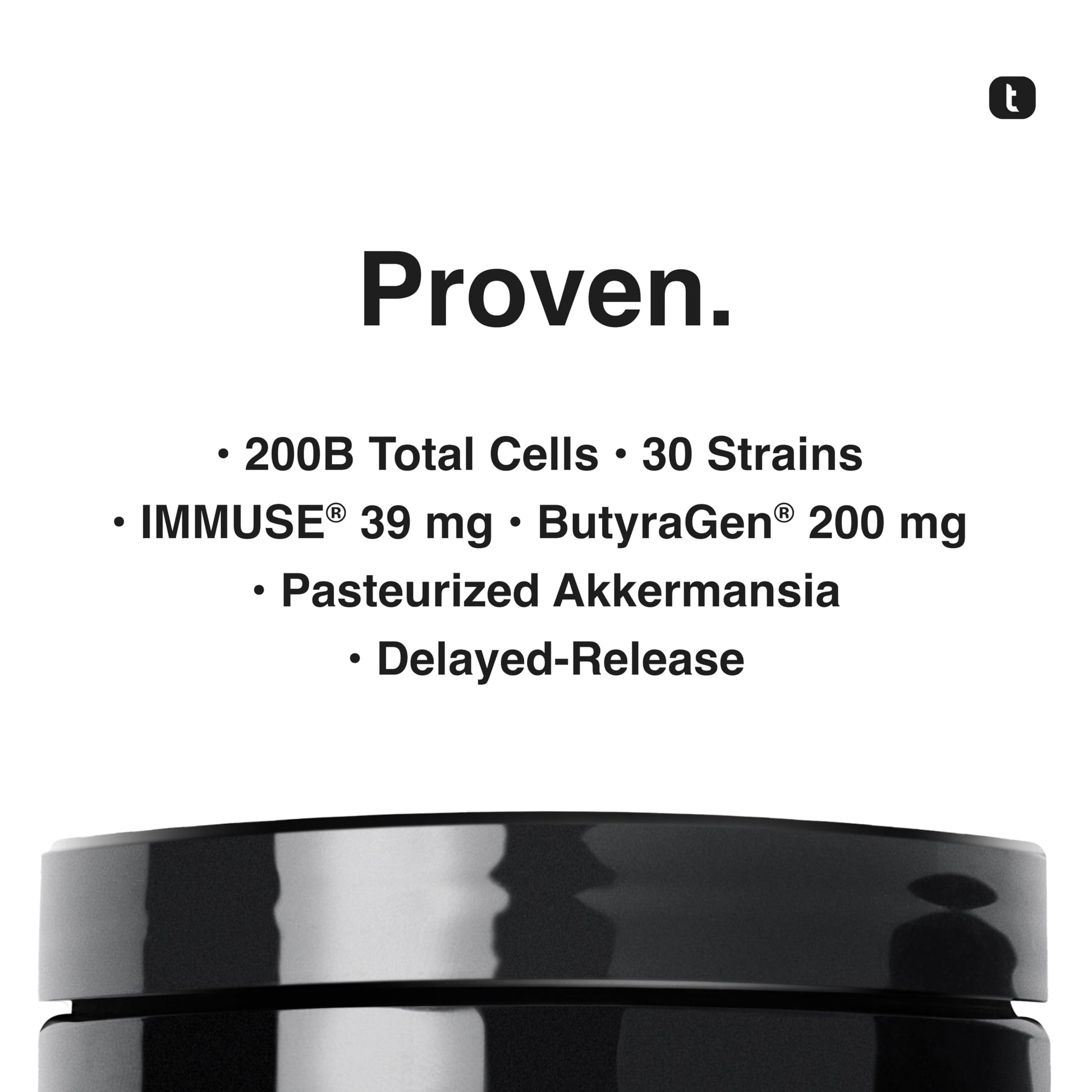 Toniiq Prebiotics and Probiotics – 200B TFU with Postbiotics IMMUSE® & ButyraGen® – 30 Strains – Shelf-Stable Synbiotic Formula – Third-Party Tested – 60 Capsules Toniiq uk supplements