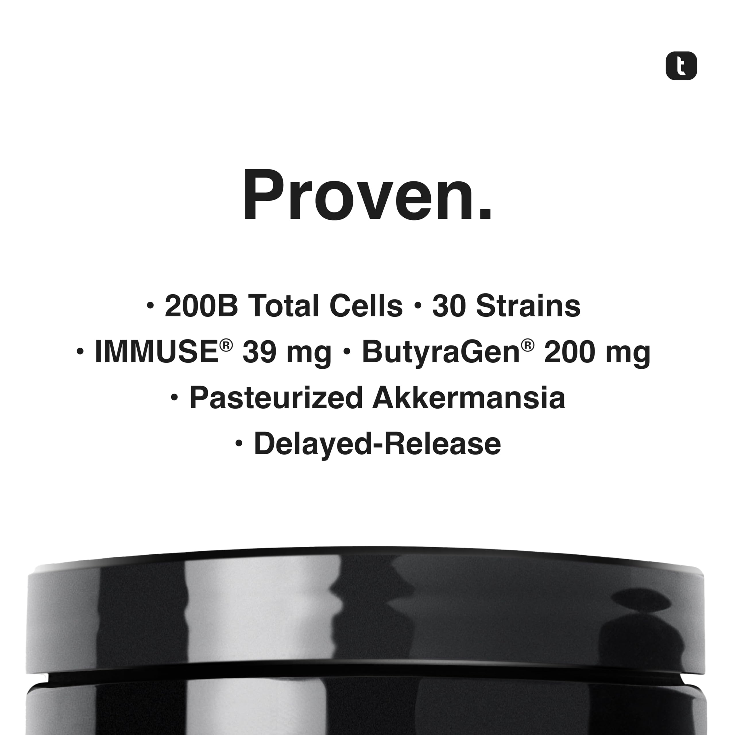 Toniiq Prebiotics and Probiotics – 200B TFU with Postbiotics IMMUSE® & ButyraGen® – 30 Strains – Shelf-Stable Synbiotic Formula – Third-Party Tested – 60 Capsules Toniiq uk supplements