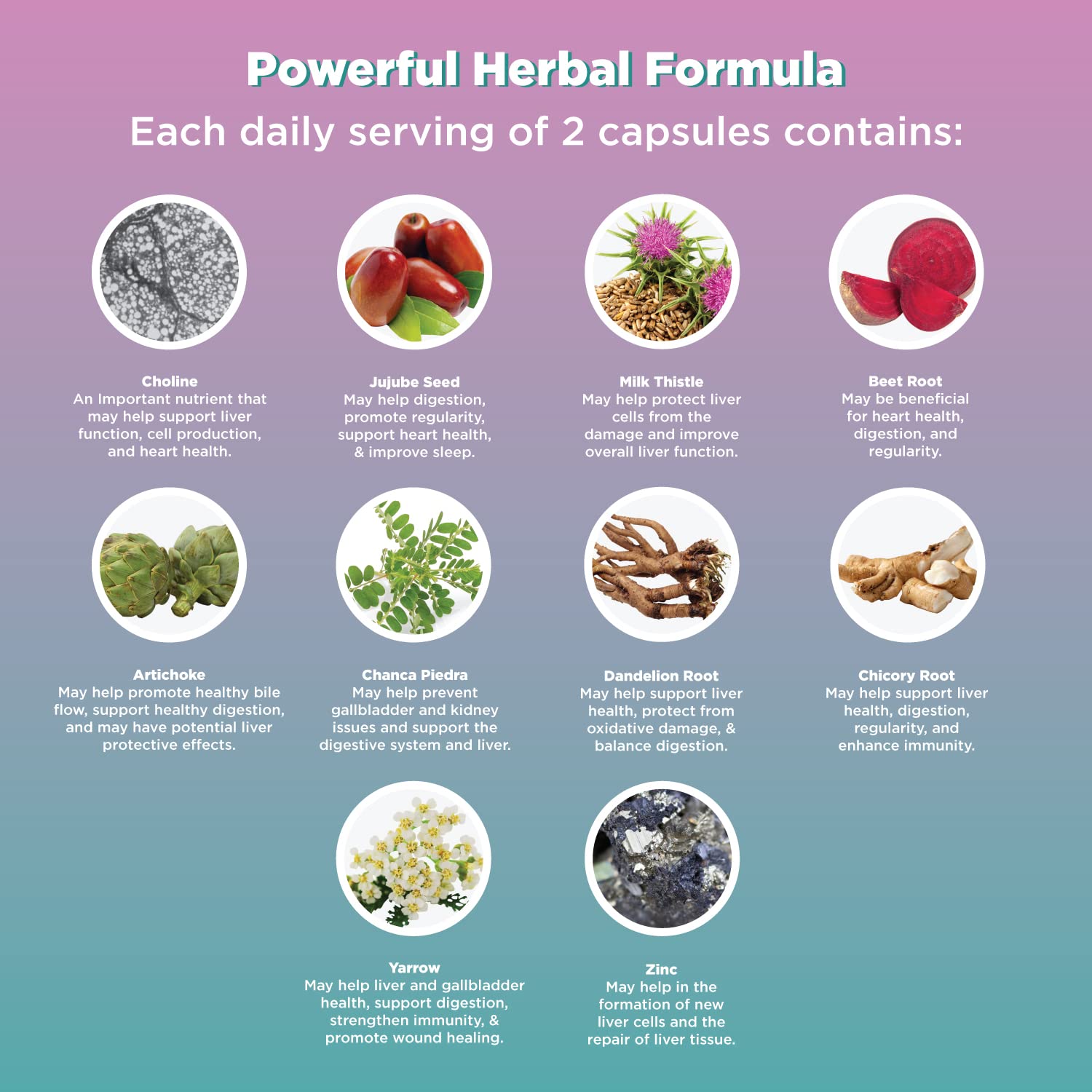 Liver Cleanse Detox & Repair Formula - Herbal Liver Support Supplement Natures Craft uk supplements