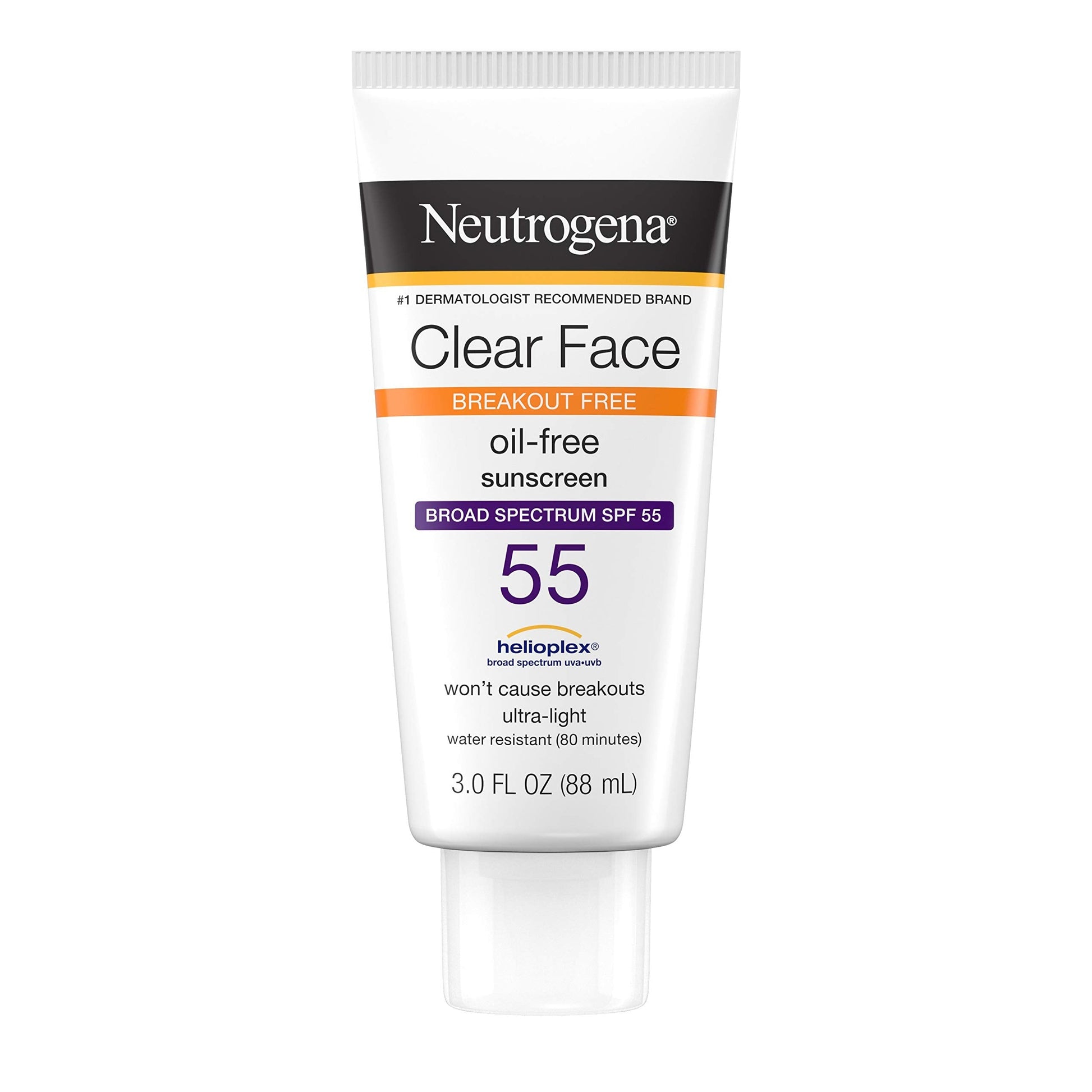 Neutrogena Clear Face Liquid Lotion Sunscreen for Acne-Prone Skin Neutrogena uk supplements