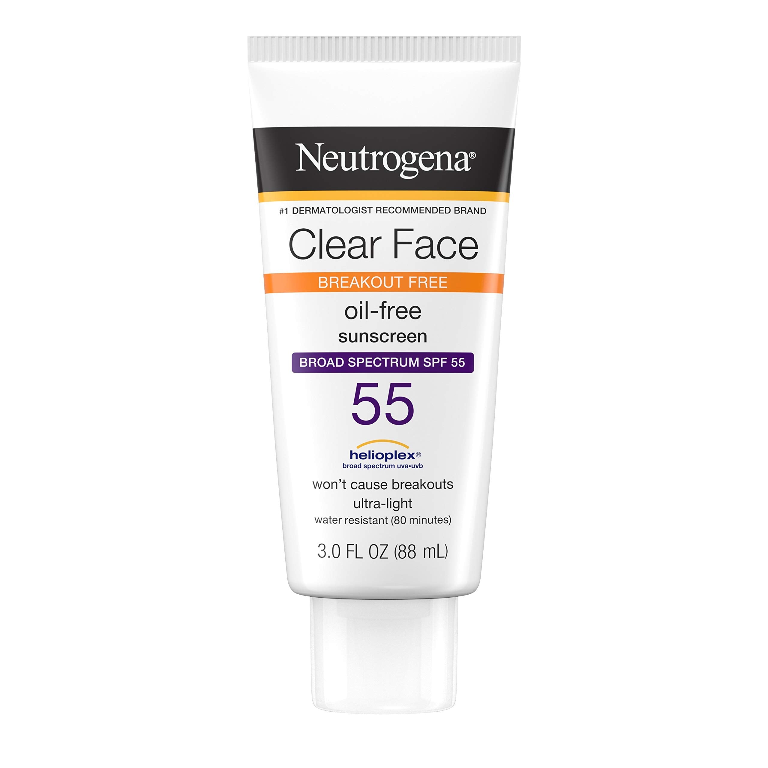 Neutrogena Clear Face Liquid Lotion Sunscreen for Acne-Prone Skin Neutrogena uk supplements