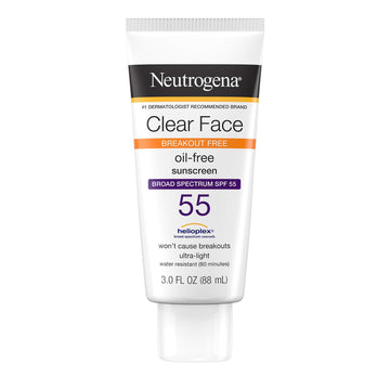 Neutrogena Clear Face Liquid Lotion Sunscreen for Acne-Prone Skin Neutrogena uk supplements