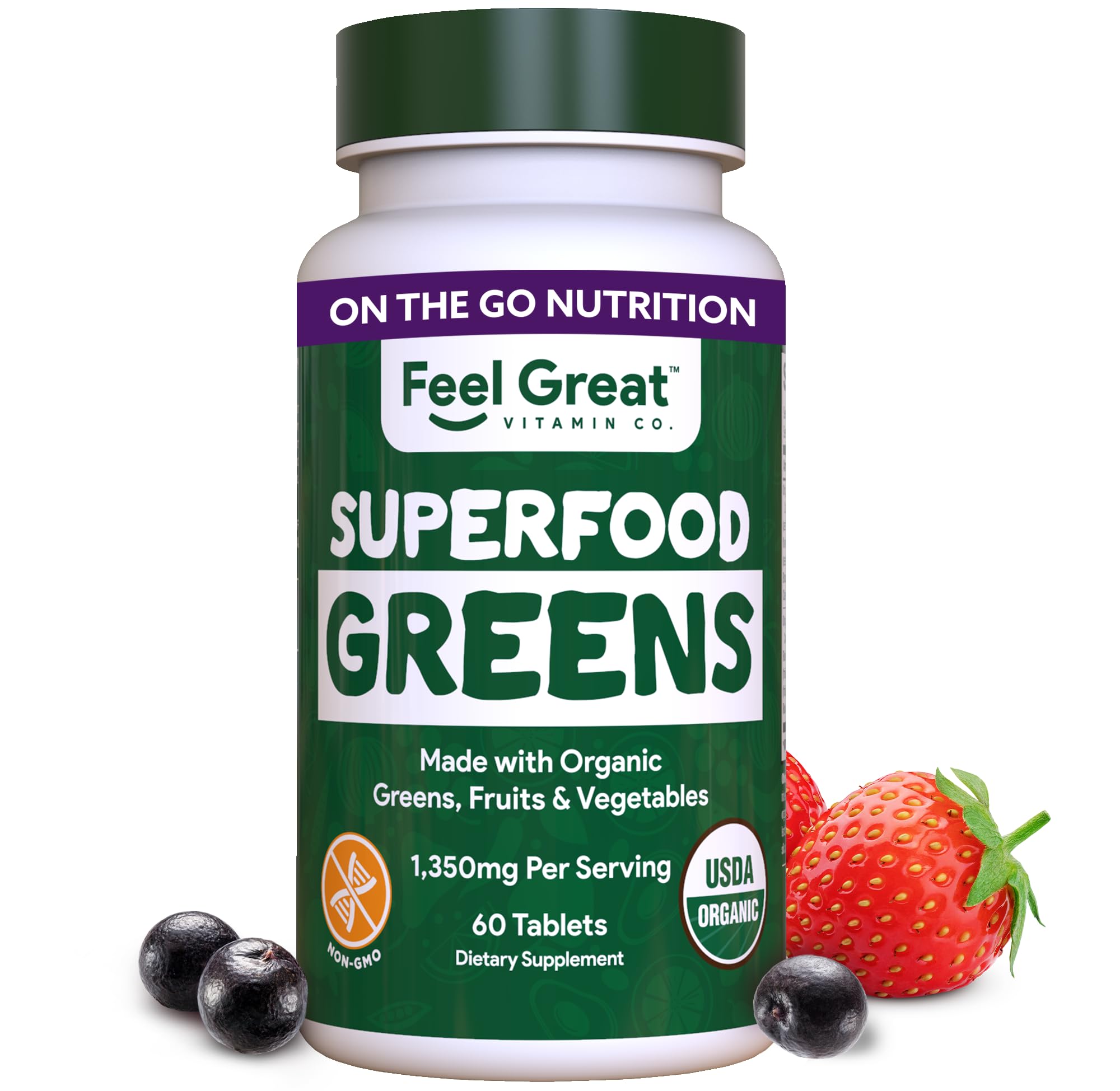 Superfood Greens by Feel Great Vitamin Co. | Organic Greens, Fruits and Veggies The Feel Great Vitamin Company uk supplements