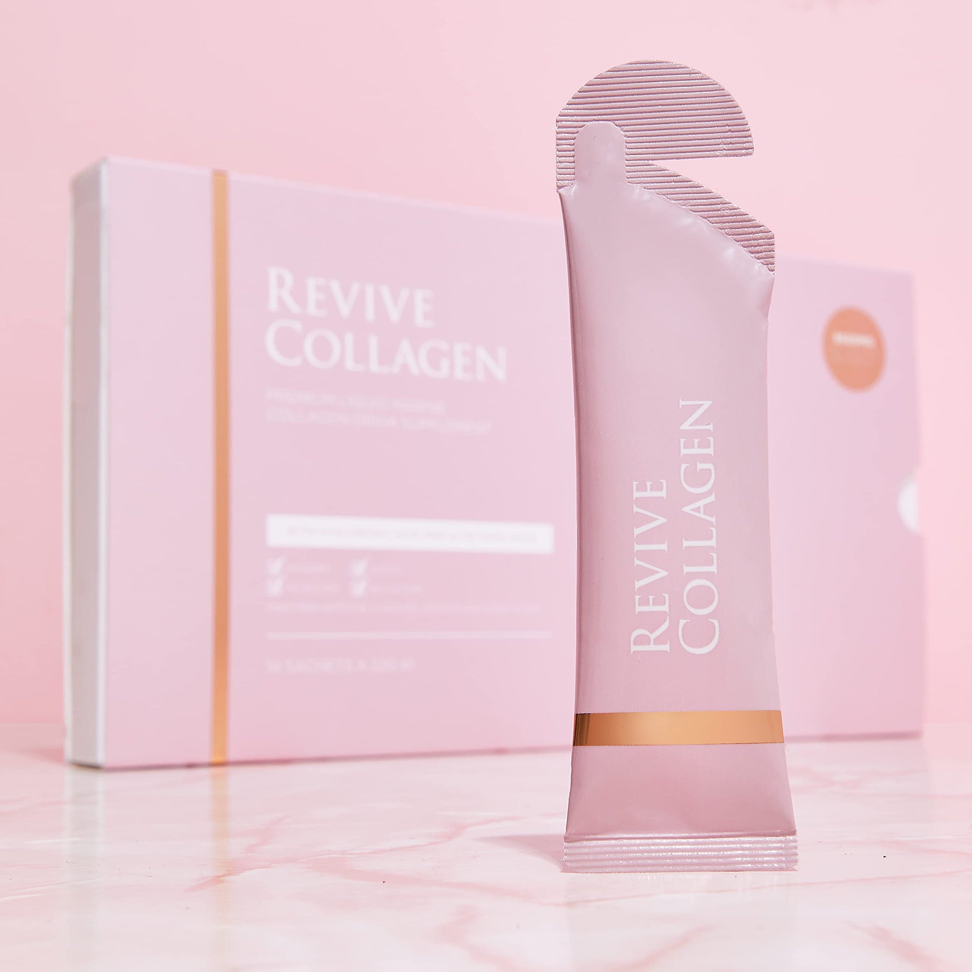 Revive Collagen Premium 8,500mg Hydrolysed Marine Collagen Drink with Added Hyaluronic Acid & Aloe Vera Revive Collagen uk supplements