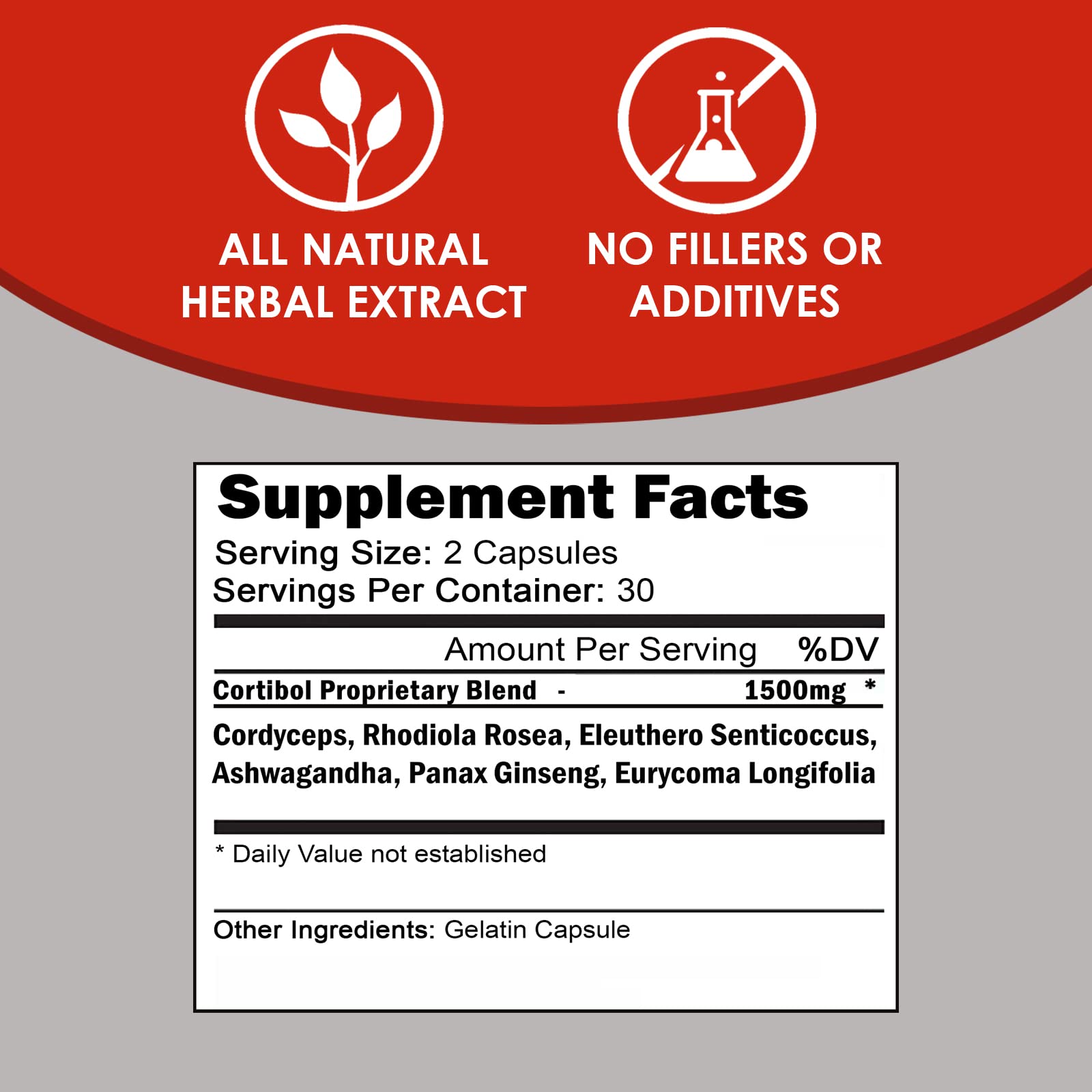 VH Nutrition CORTIBOL | Cortisol Manager* Supplement | Maximum Strength Adrenal VH Nutrition uk supplements