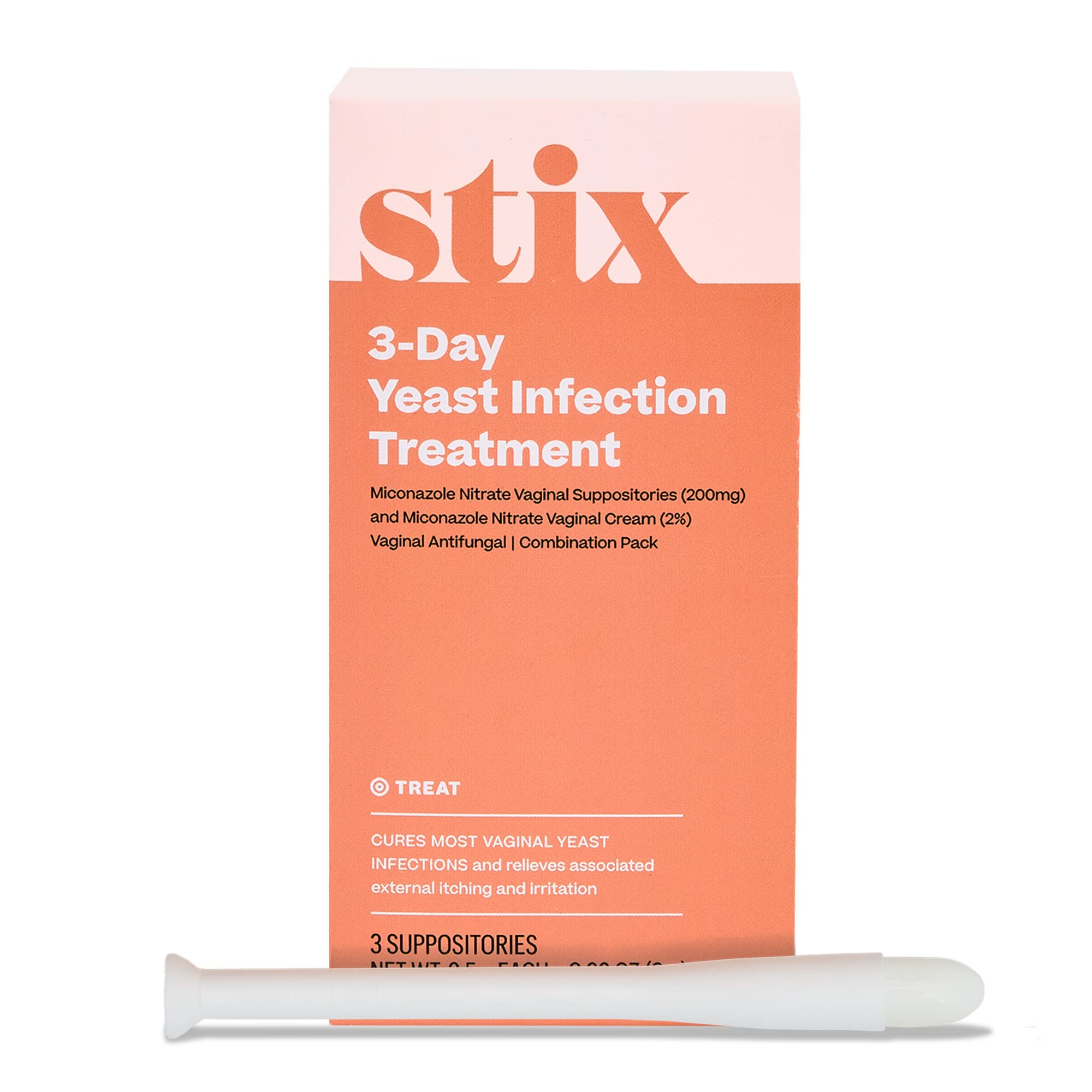 Stix 3-Day Yeast Infection Treatment for Women - Relieves External Itching & Irritation Get Stix uk supplements
