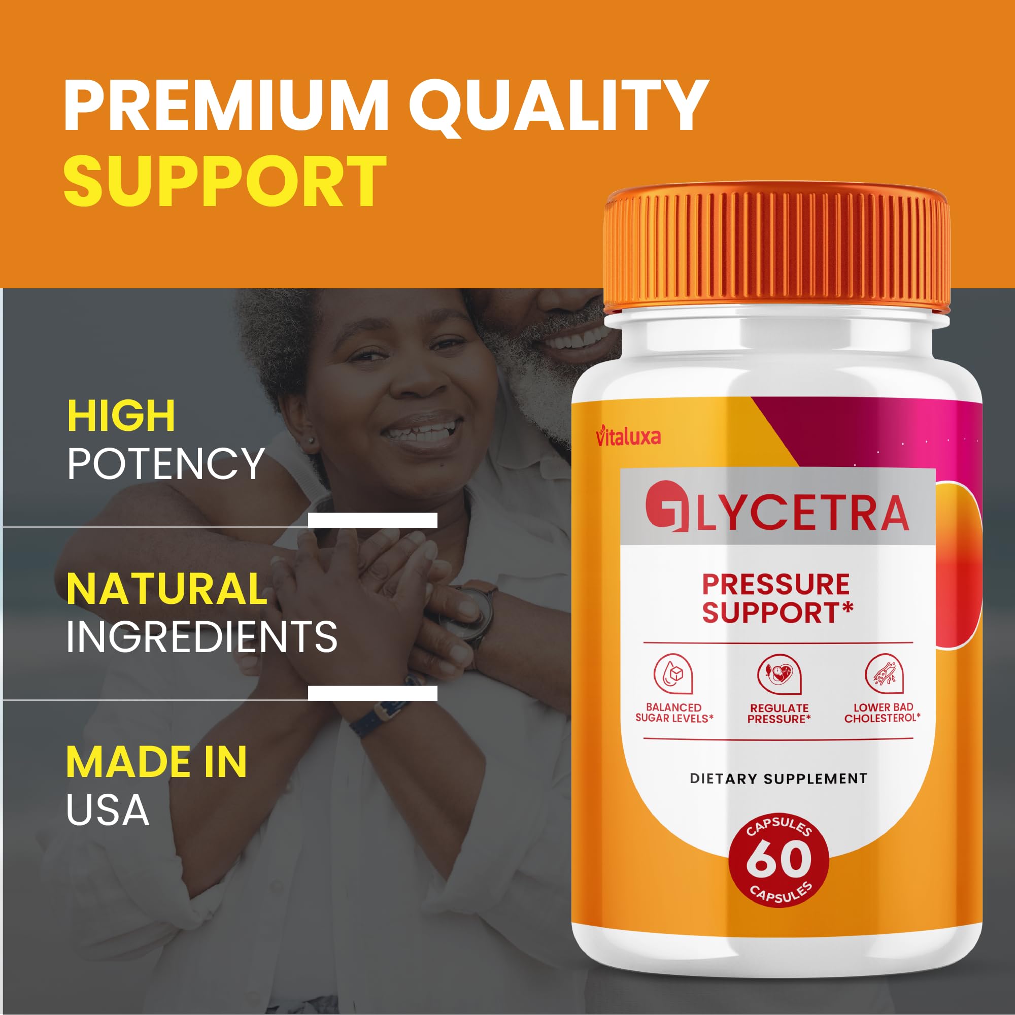 (2 Pack) Glycetra Capsules, Glycetra Blood Support Supplement Advanced Formula Premium Blend All Natural Balance Flow, Glicetra Pills Maximum Strength Glycogen Support Health Wellness Review (120 Ct) Vitaluxa uk supplements
