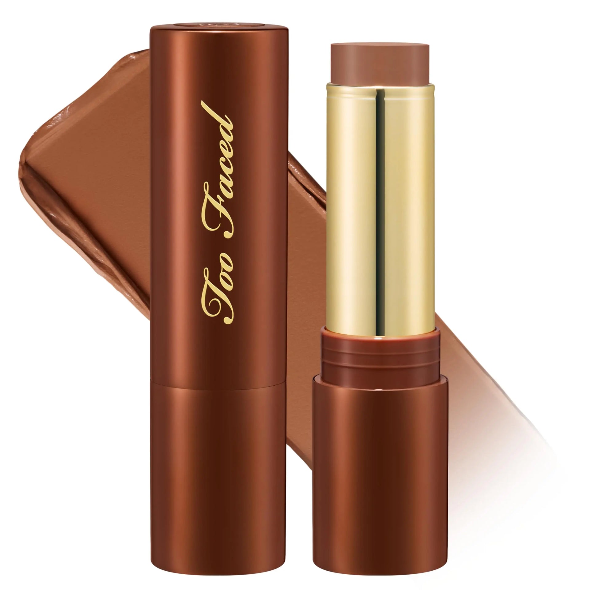 Too Faced Chocolate Soleil Melting Bronzing & Sculpting Stick | Multi-Use, Contour + Cream Bronzer Stick | Lightweight, Satin-Finish with Buildable Coverage, 0.28 Ounce, 0.28 Ounce, Chocolate Souffle Too Faced uk supplements