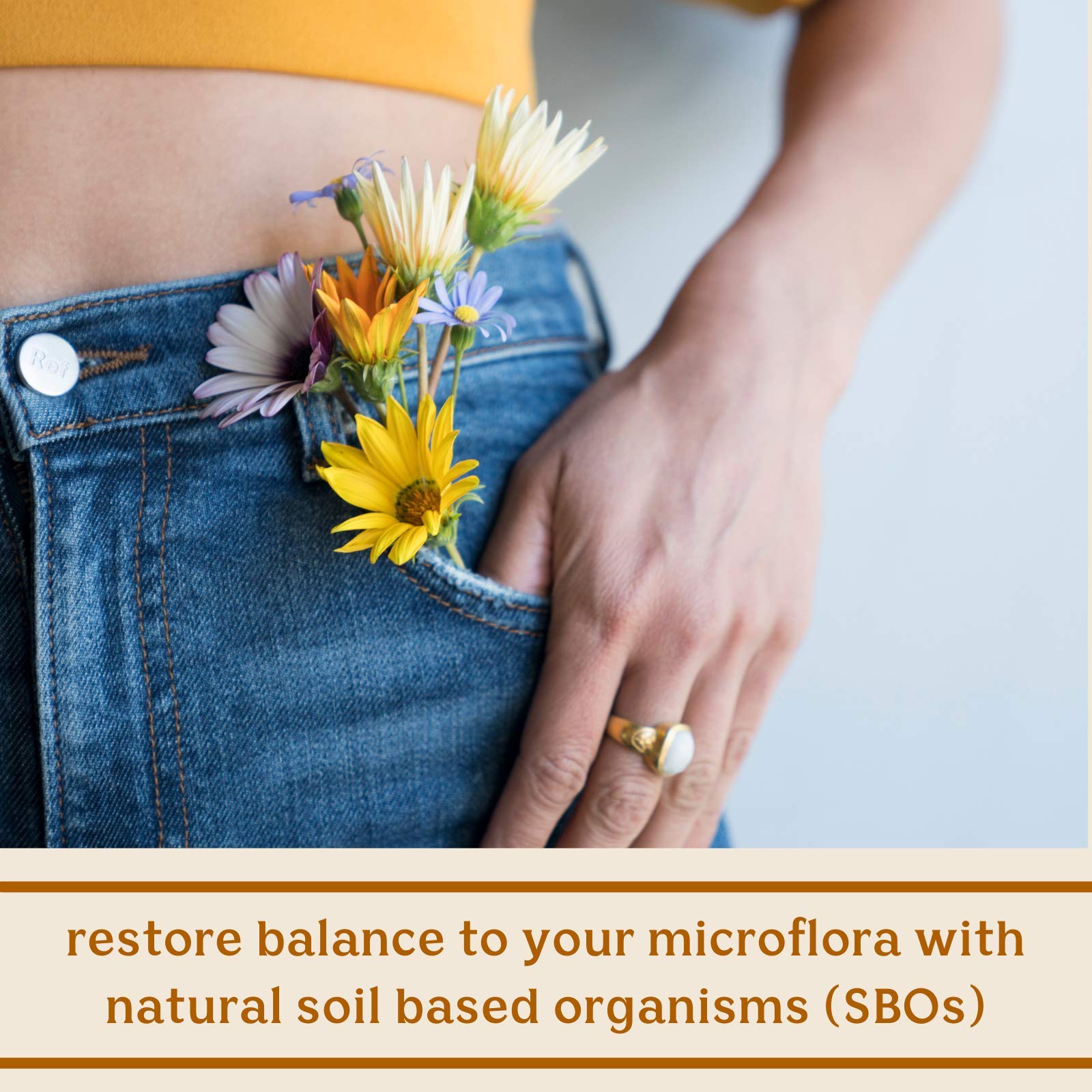 Feel Good SBO Probiotics — Soil Based Organisms (SBOs), Prebiotics, Postbiotics, Humic Acid, Shilajit, Chaga & Turkey Tail Mushroom for Digestion — Solluna by Kimberly Snyder (60CT) Vegan & Non-GMO Solluna by Kimberly Snyder uk supplements