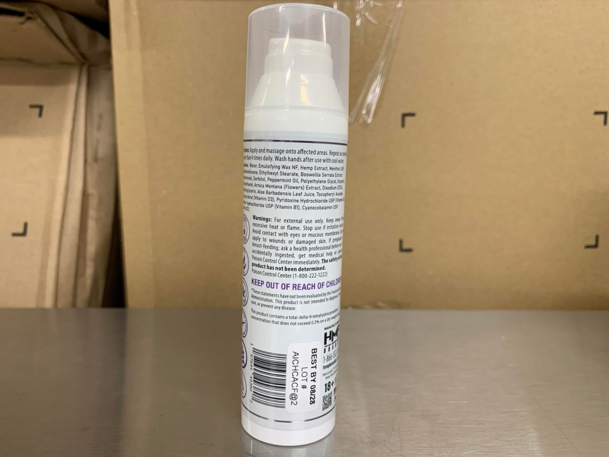 HMP BRANDS Neuropathy Cream Nerve Hemp Cream 2000mg Maximum Strength for Feet, Hands, Legs, Toes, Back. Natural Arnica, Vitamin D3 B1 B6 B12 w Menthol, Made in USA 2.1oz HMP BRANDS uk supplements
