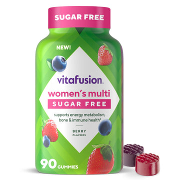 Vitafusion Women’s Sugar Free Daily Multivitamin Supplement, Keto Diet Friendly Adult Gummy Vitamin for Energy Vitafusion uk supplements
