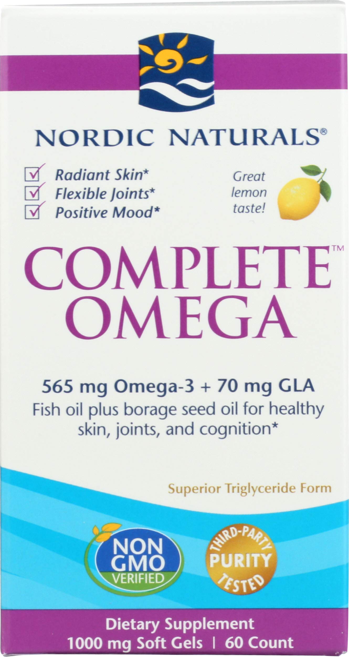 Omega Complete Lemon Nordic Naturals uk supplements