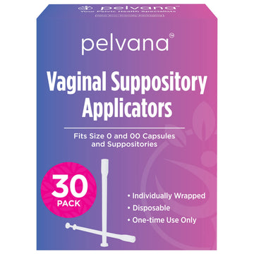 Pelvana Suppository Applicators for Women - (30 Pack) - Fits Size 0 and 00 Capsules - Often Used Pelvana uk supplements