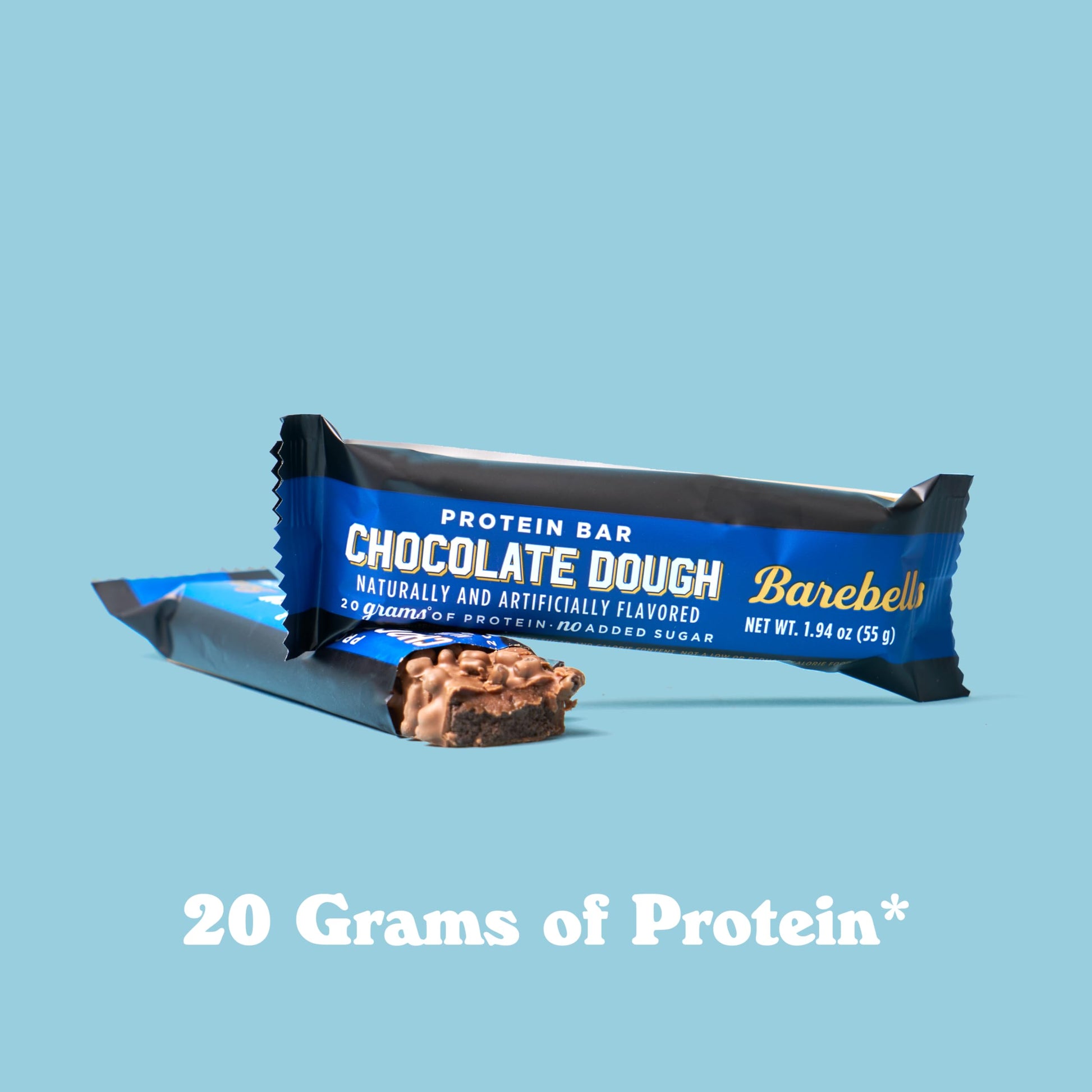 BAREBELLS Protein Bars Variety Value Pack - 16 Count, 1.9oz Bars - Protein Snacks BAREBELLS uk supplements