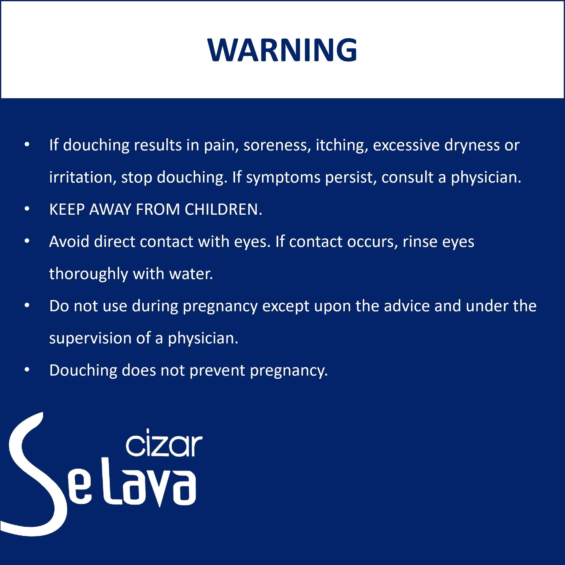 Cizar - Selava, Feminine Wash 15ml 7ea, Gynecologists Developed, Preservative-Free Cizar uk supplements