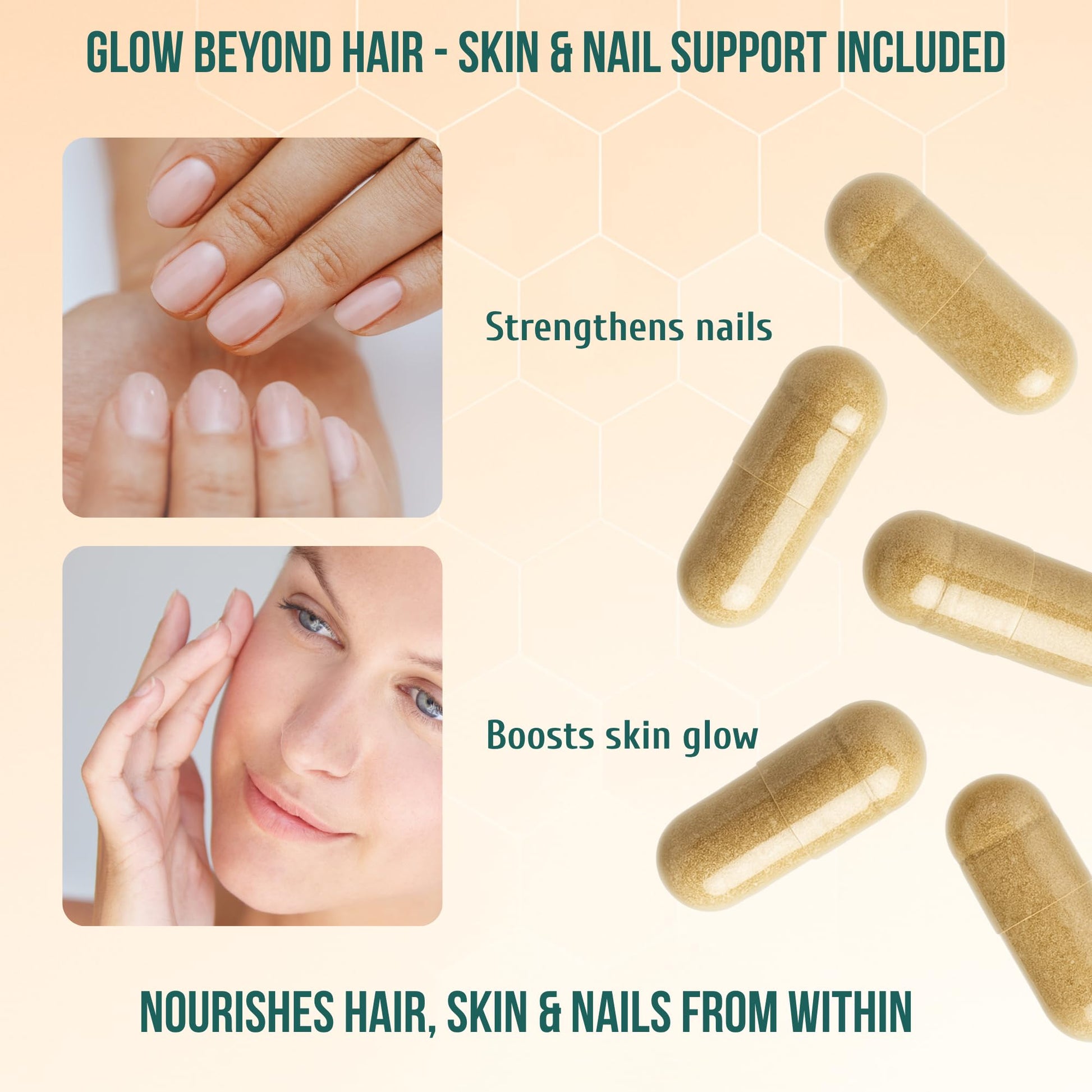 Project Anti-Aging Menopause Hair Don’t Care – Hair Growth Vitamins for Women 40+ to Support Thinning, Volume, Skin & Nails – Nutrient-Rich Supplement for Stronger, Fuller – Visible Results Project Anti-Aging uk supplements