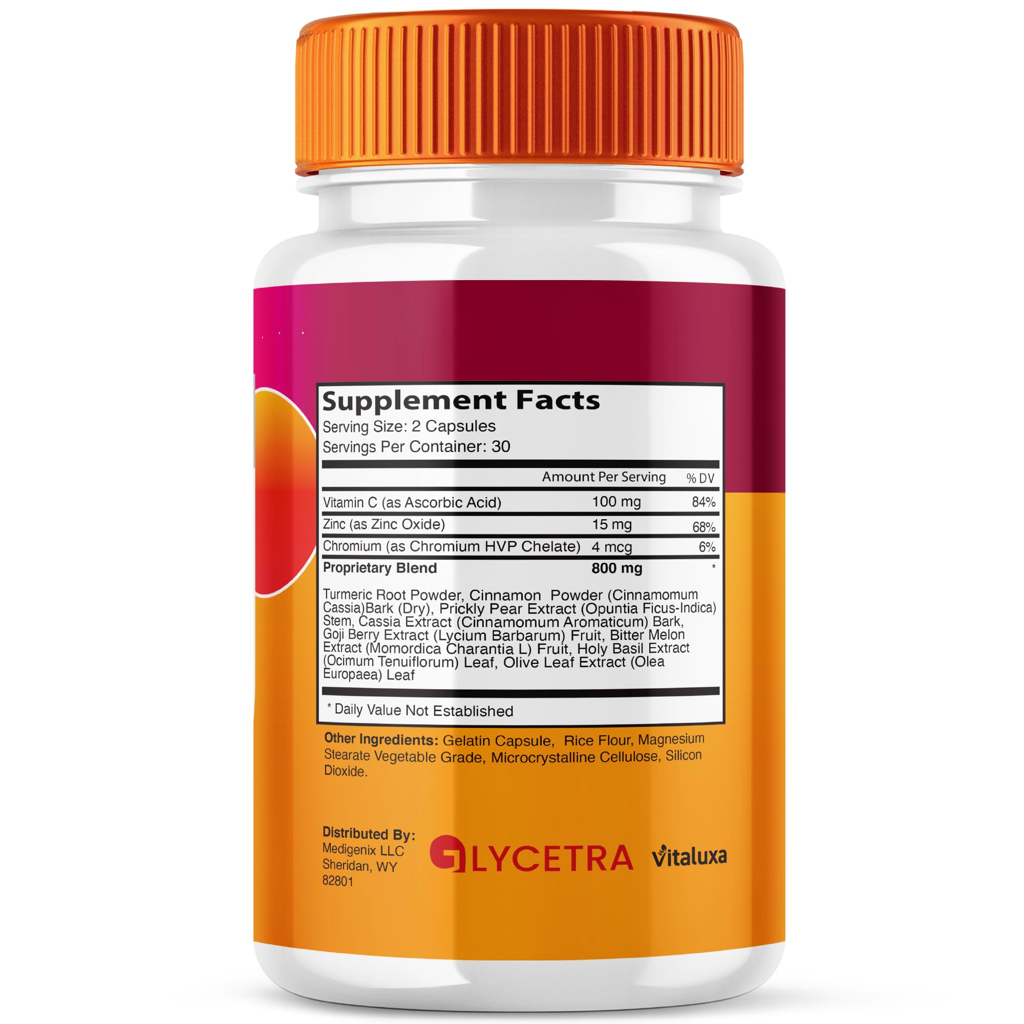 (2 Pack) Glycetra Capsules, Glycetra Blood Support Supplement Advanced Formula Premium Blend All Natural Balance Flow, Glicetra Pills Maximum Strength Glycogen Support Health Wellness Review (120 Ct) Vitaluxa uk supplements