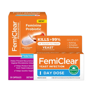 FemiClear 1-Day Dose Restoratives Complex Probiotic Bundle FemiClear uk supplements