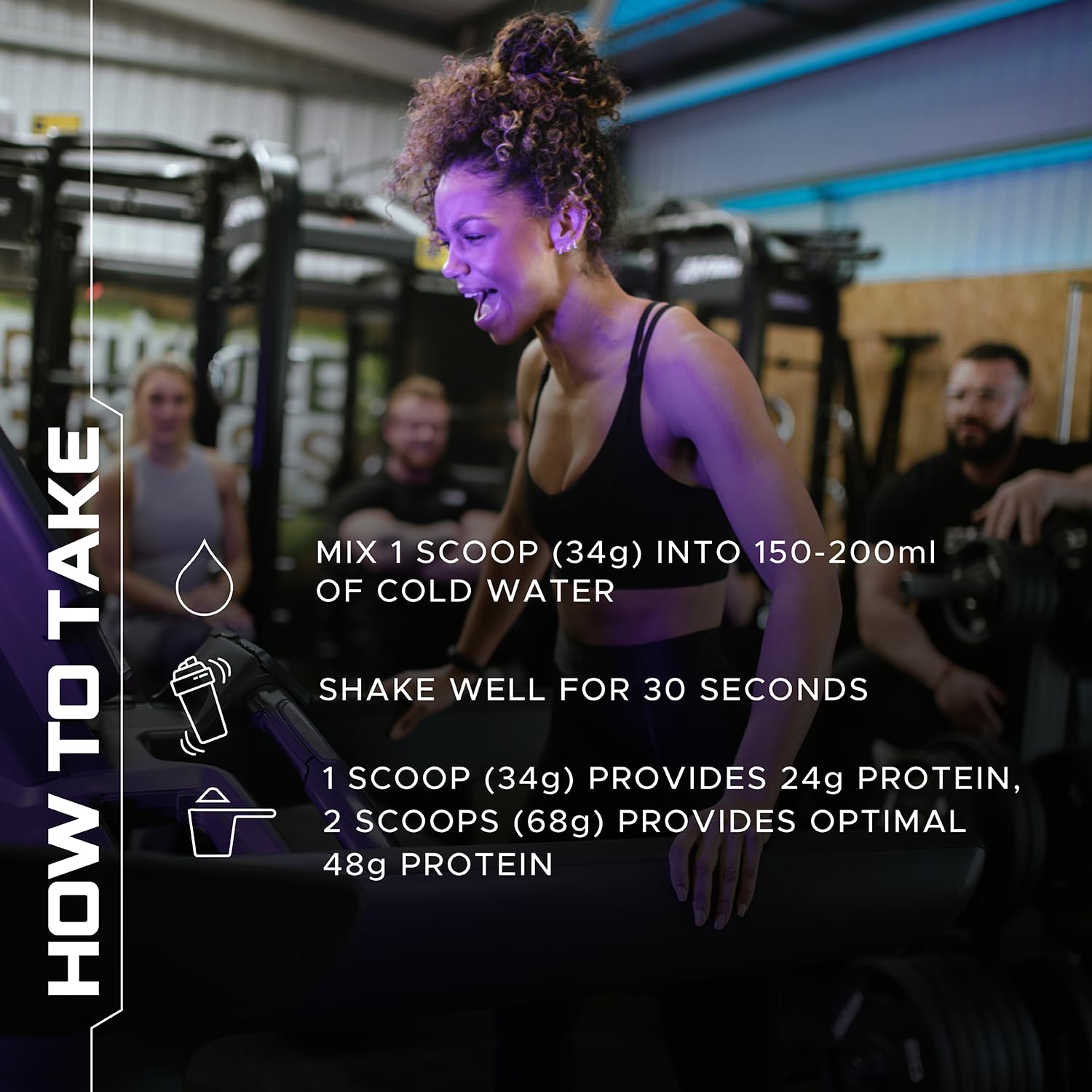 USN Blue Lab Whey Protein Powder: Chocolate - Whey Protein 2kg - Post-Workout USN uk supplements