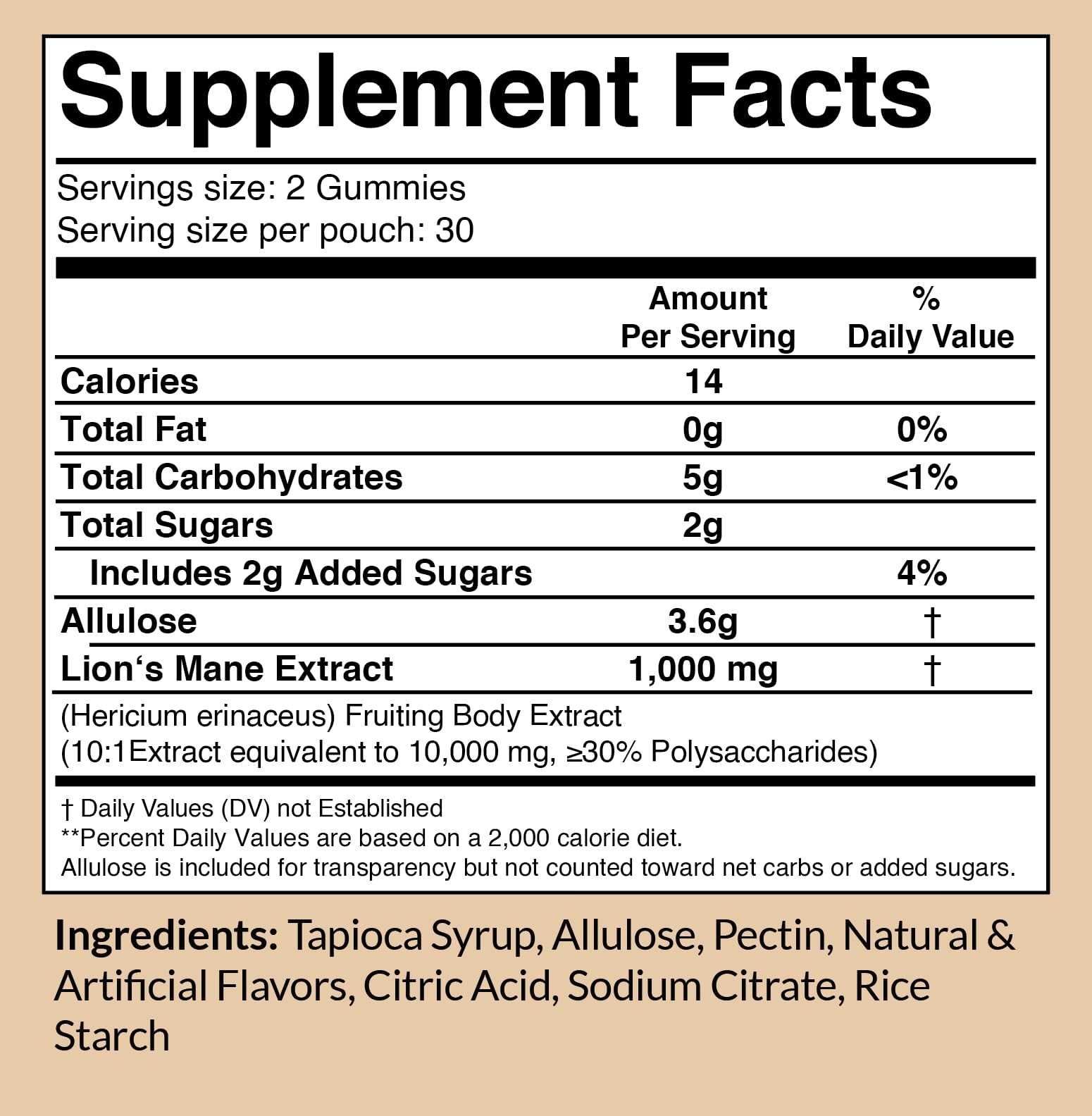 Erth Wellness Lion’s Mane Mushroom Gummies – 10,000mg Fruiting Body Extract per Serving – Brain & Focus Support – Daily Nootropic – Vegan, Low Sugar, Non-GMO – 60 Ct Erth Wellness uk supplements